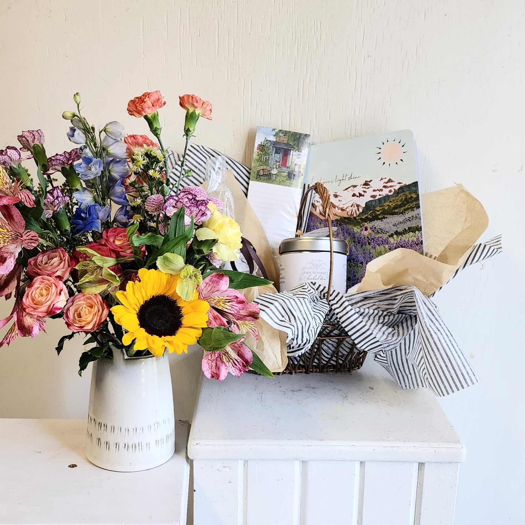 Buy yourself or your friend a basket! Any size, anything inside! We