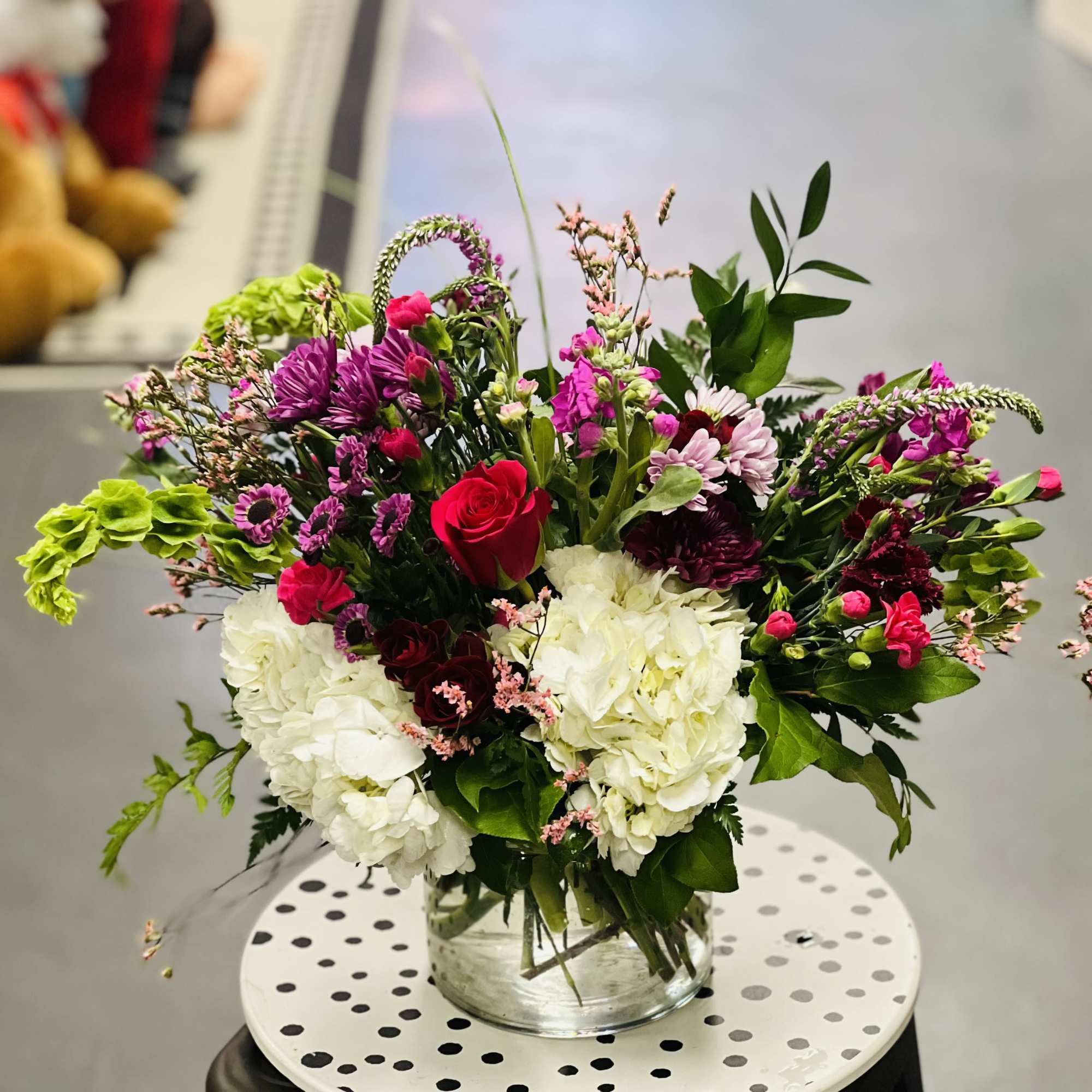 An updated photo of this bouquet will be posted closer to Valentines