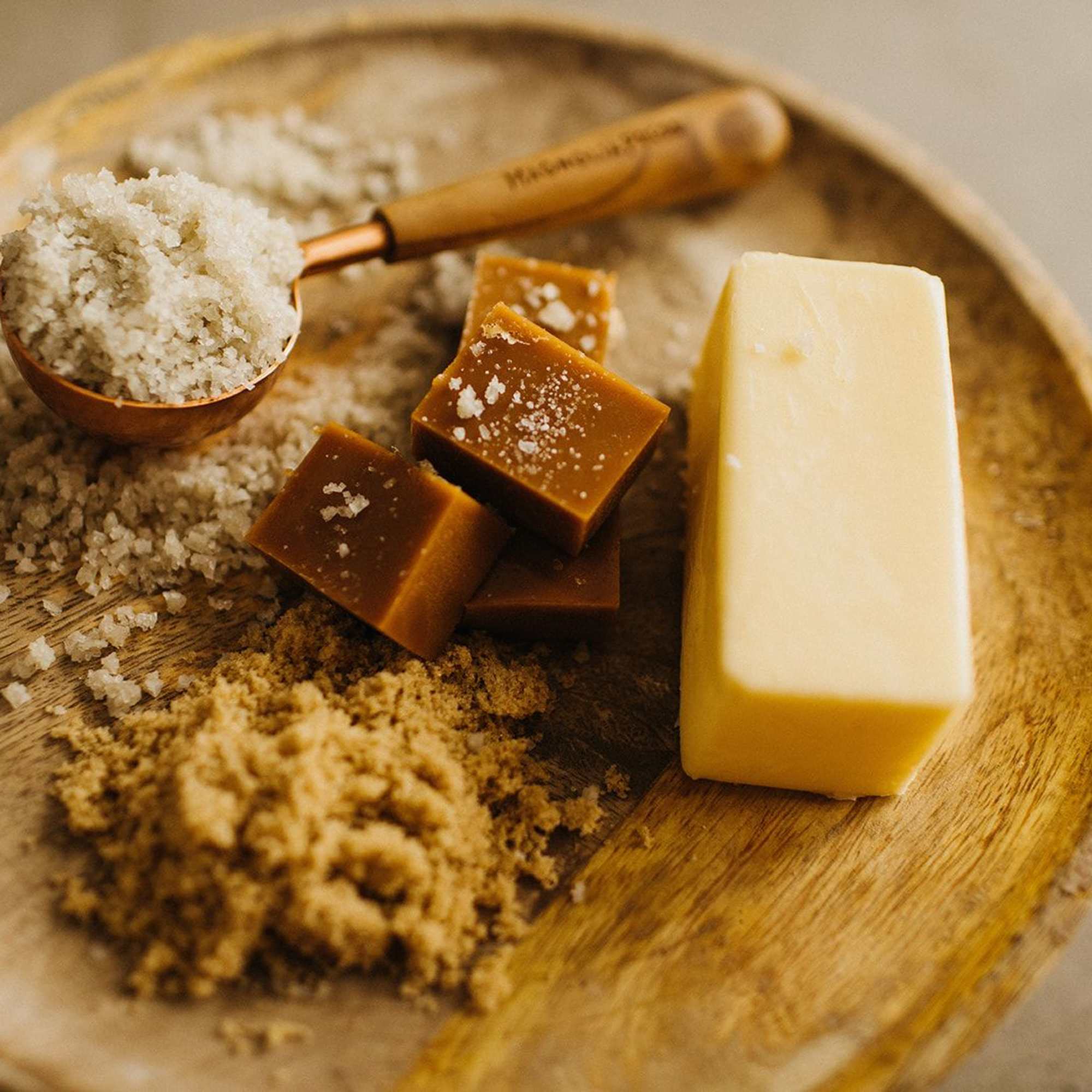 Ten melt-in-your-mouth salted caramels, crafted in small batches for a rich, buttery