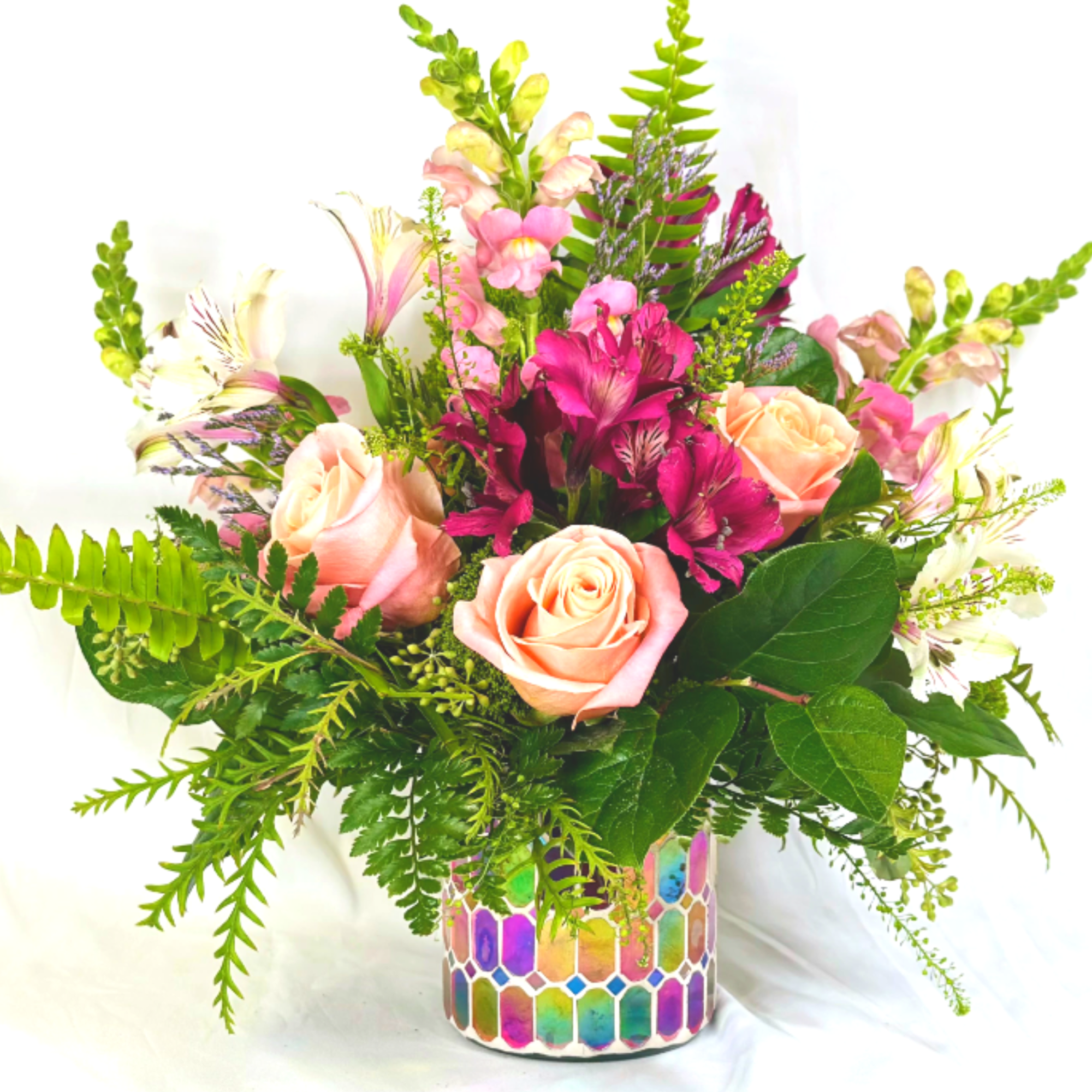 Someone special will know how you feel when receiving this lovely arrangement