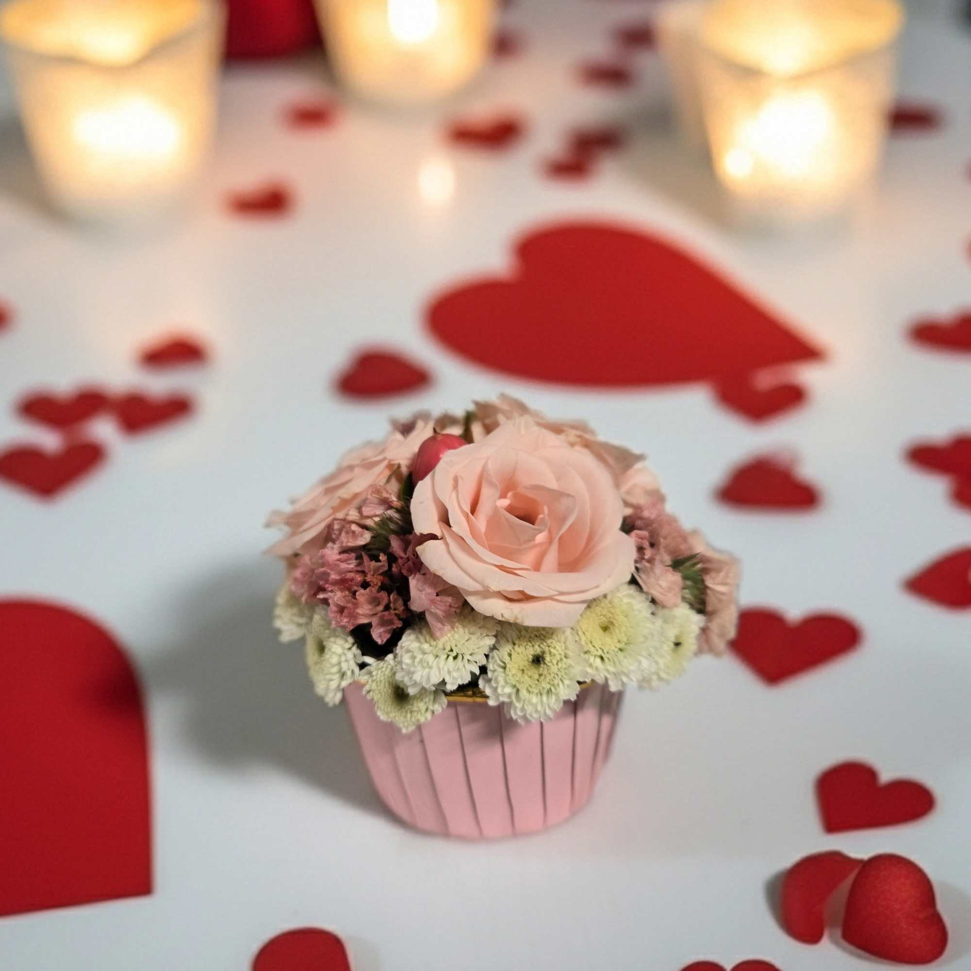 Tiny floral confections for pretend play. these blooming treats are sized for