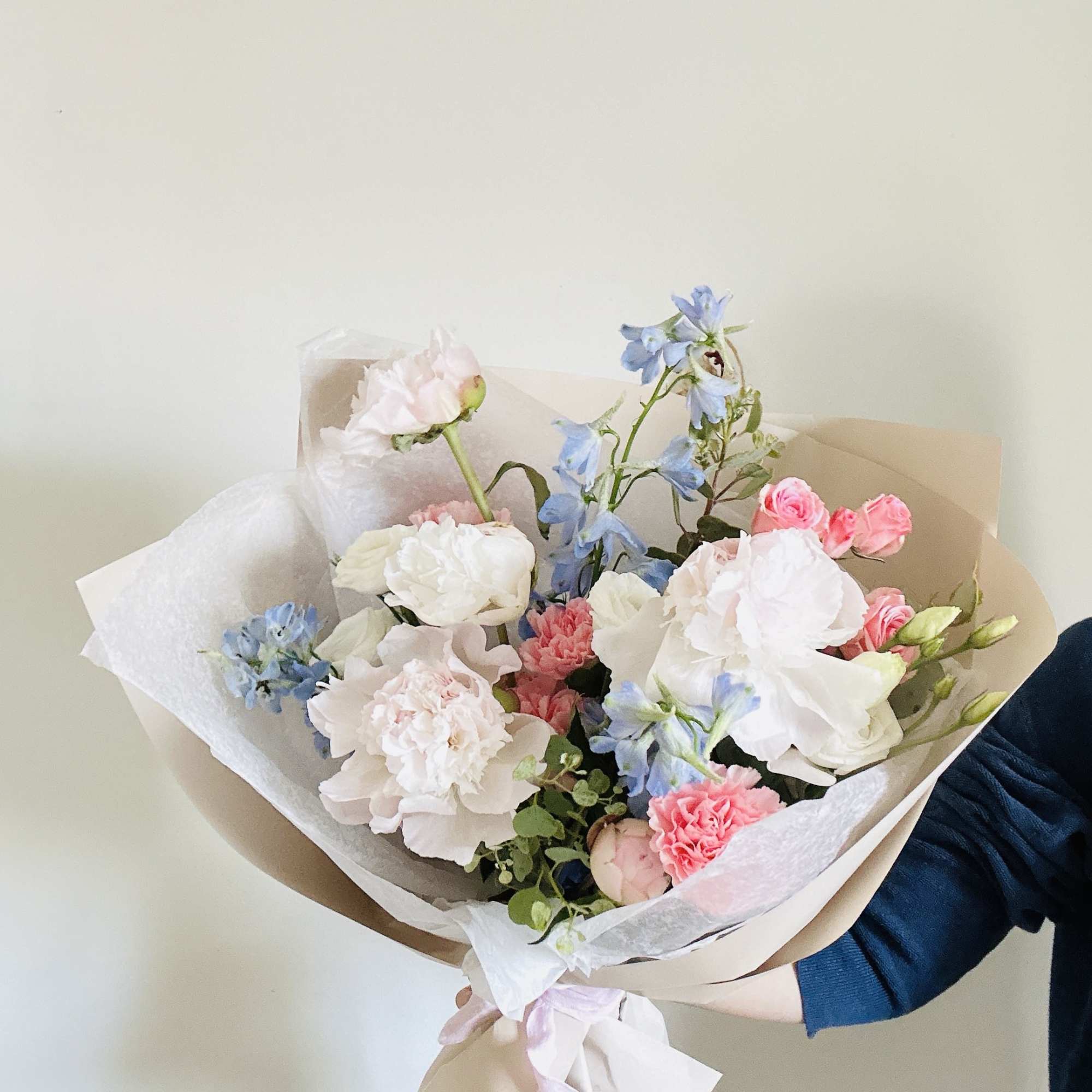 Right now, we can replace peonies with garden roses. 

Please keep in