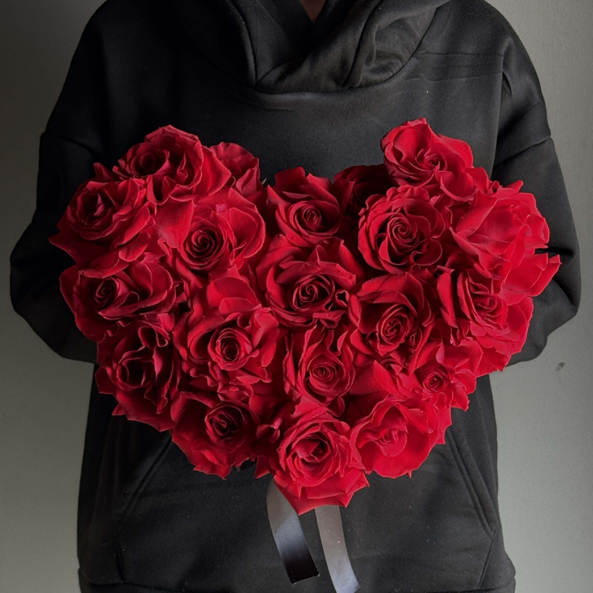 Heart shaped reflexed roses!