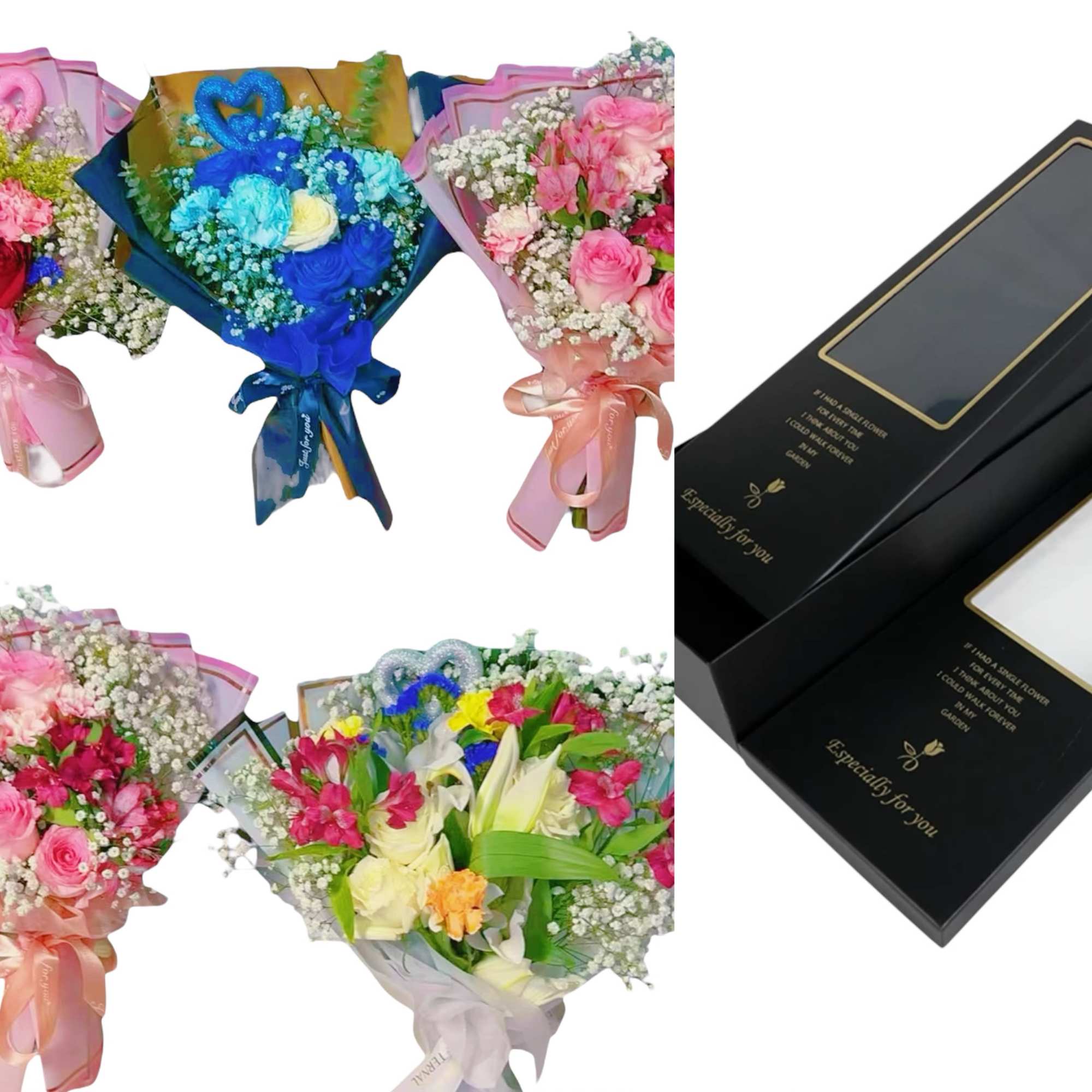 This bouquet is one bunch price , 
This Bouquet Not Coming With