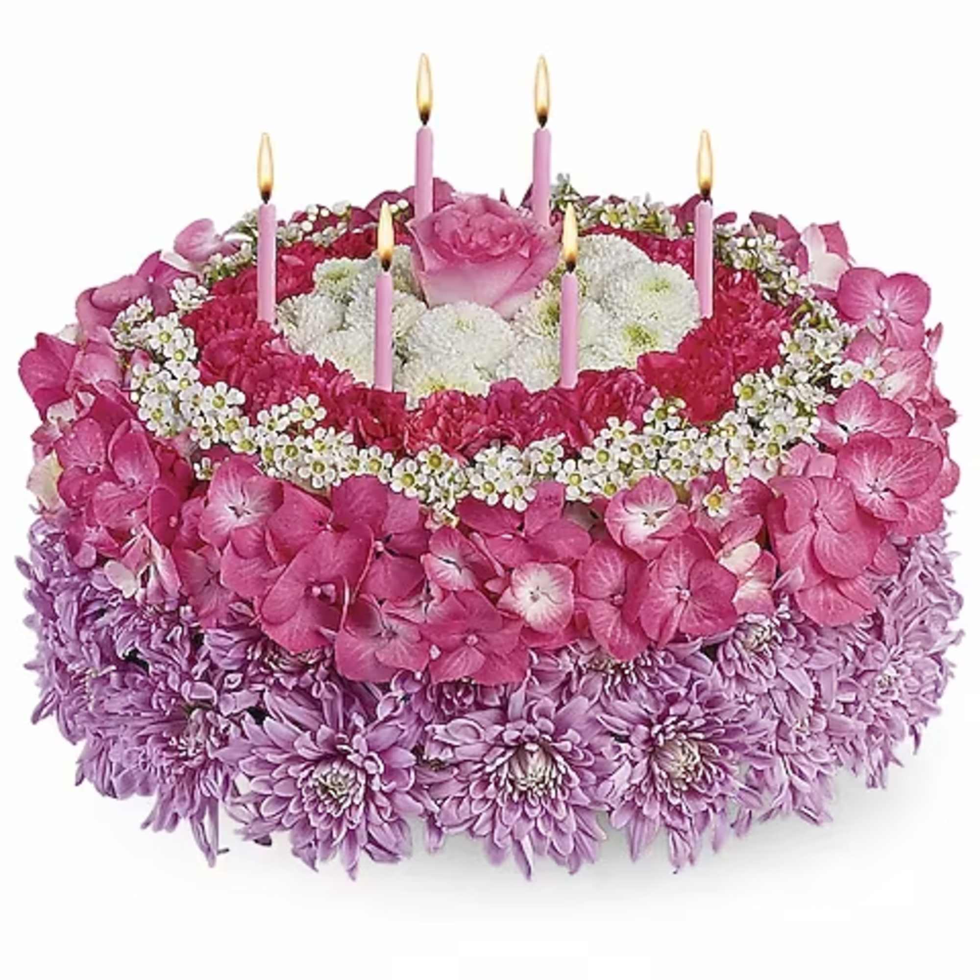 Tell the birthday girl to make a wish on these candles! Made