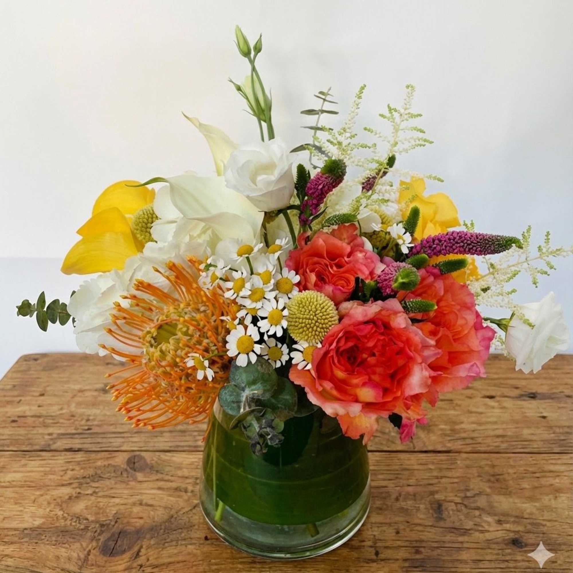 Our Harvest floral design reminds us of new beginnings and trying new