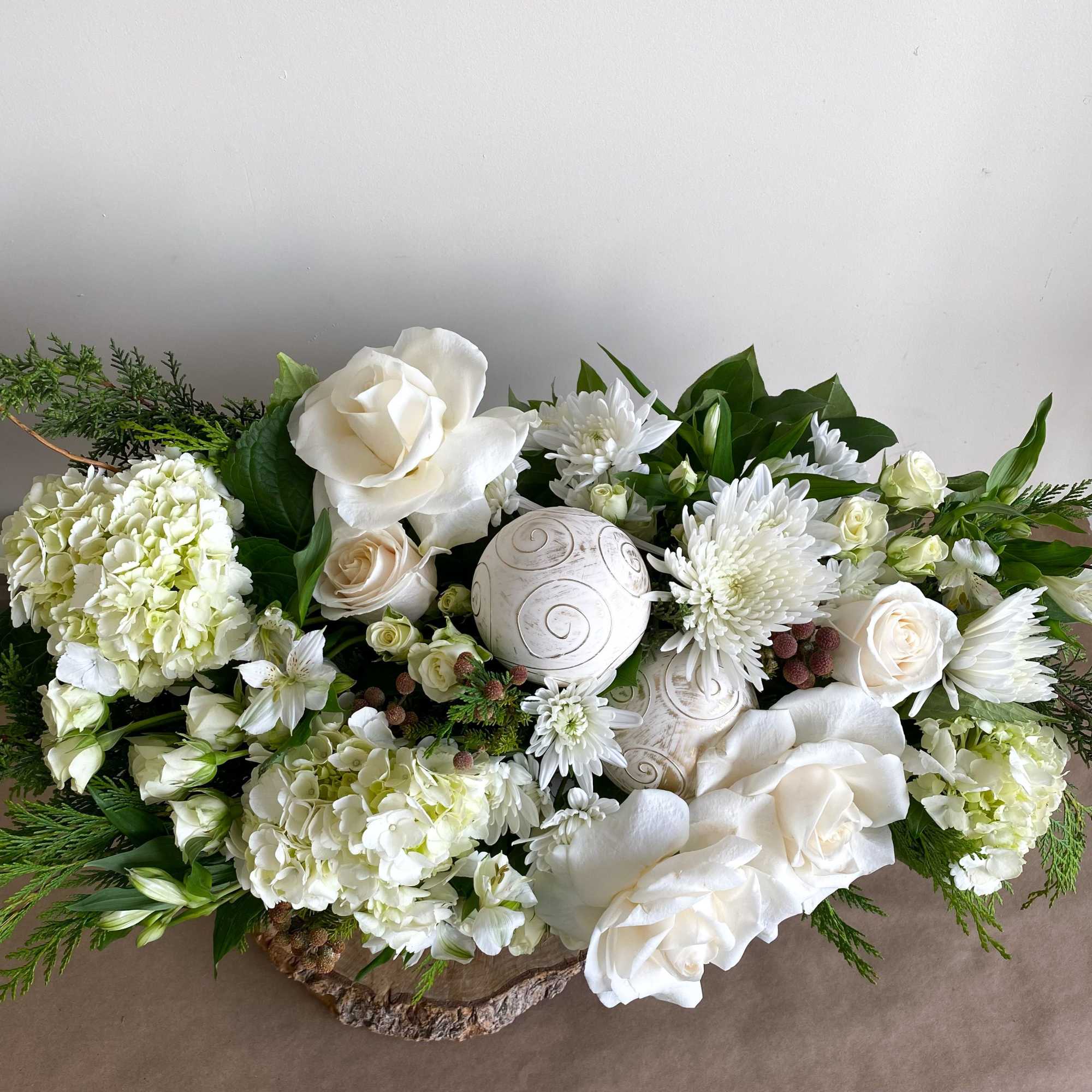 Sleighing into the holidays with a statement piece in a modern style