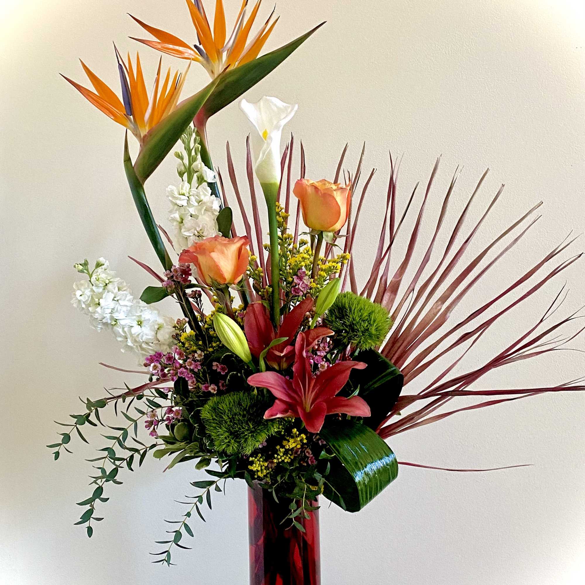 Valentine's Love in Paradise is a gorgeous and unique design featuring a