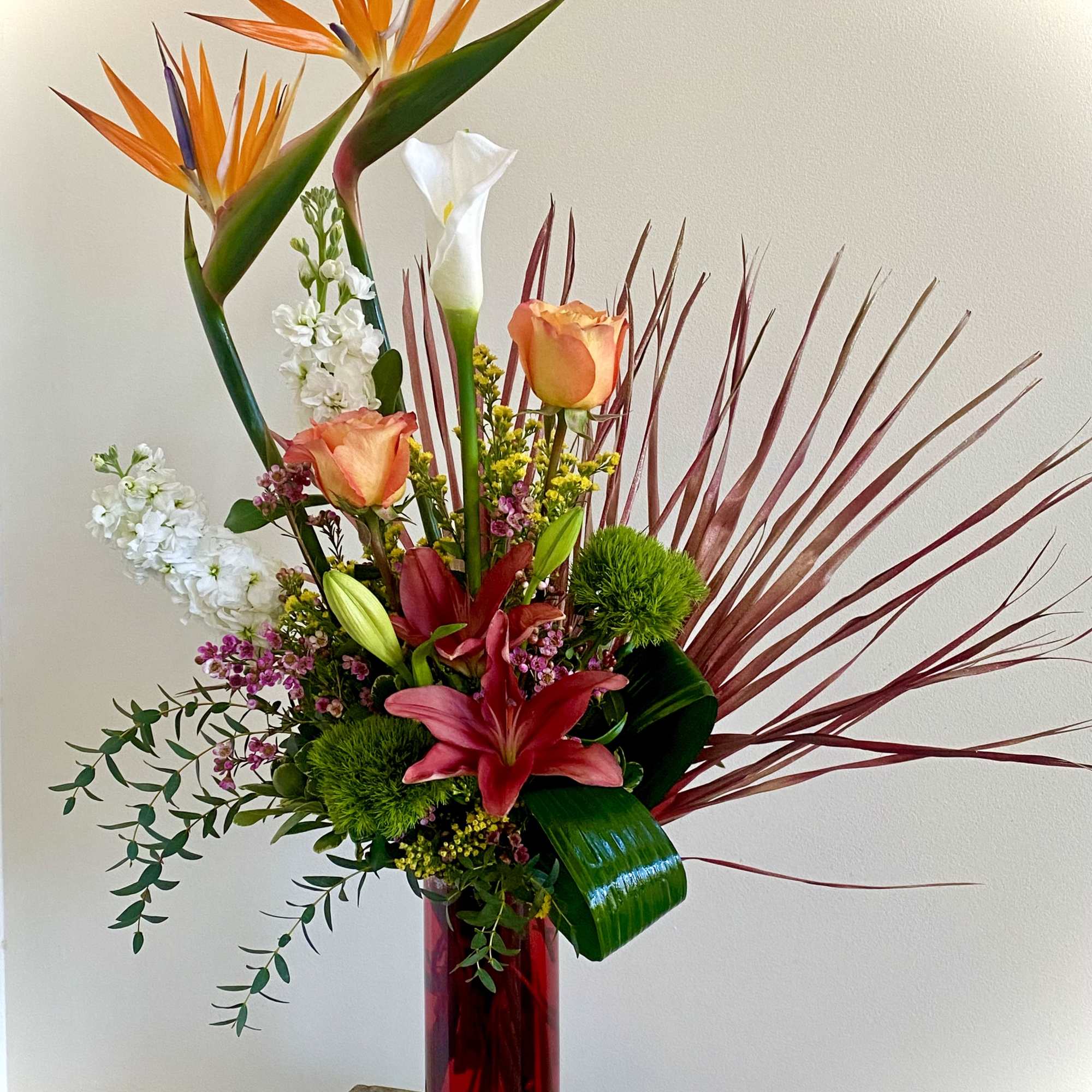 Valentine's Love in Paradise is a gorgeous and unique design featuring a