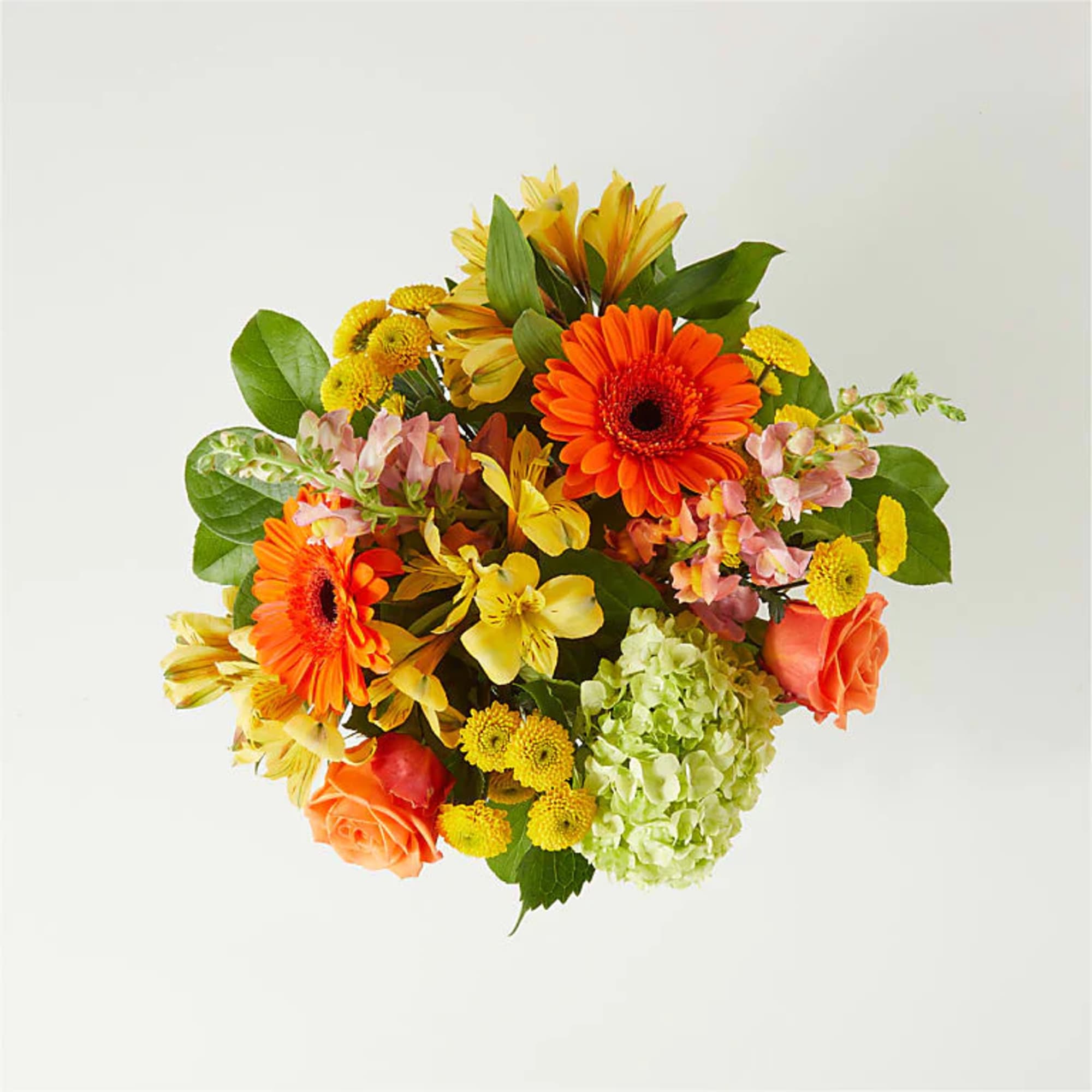 The spirit of a sunny autumn day in a beautiful bouquet. The