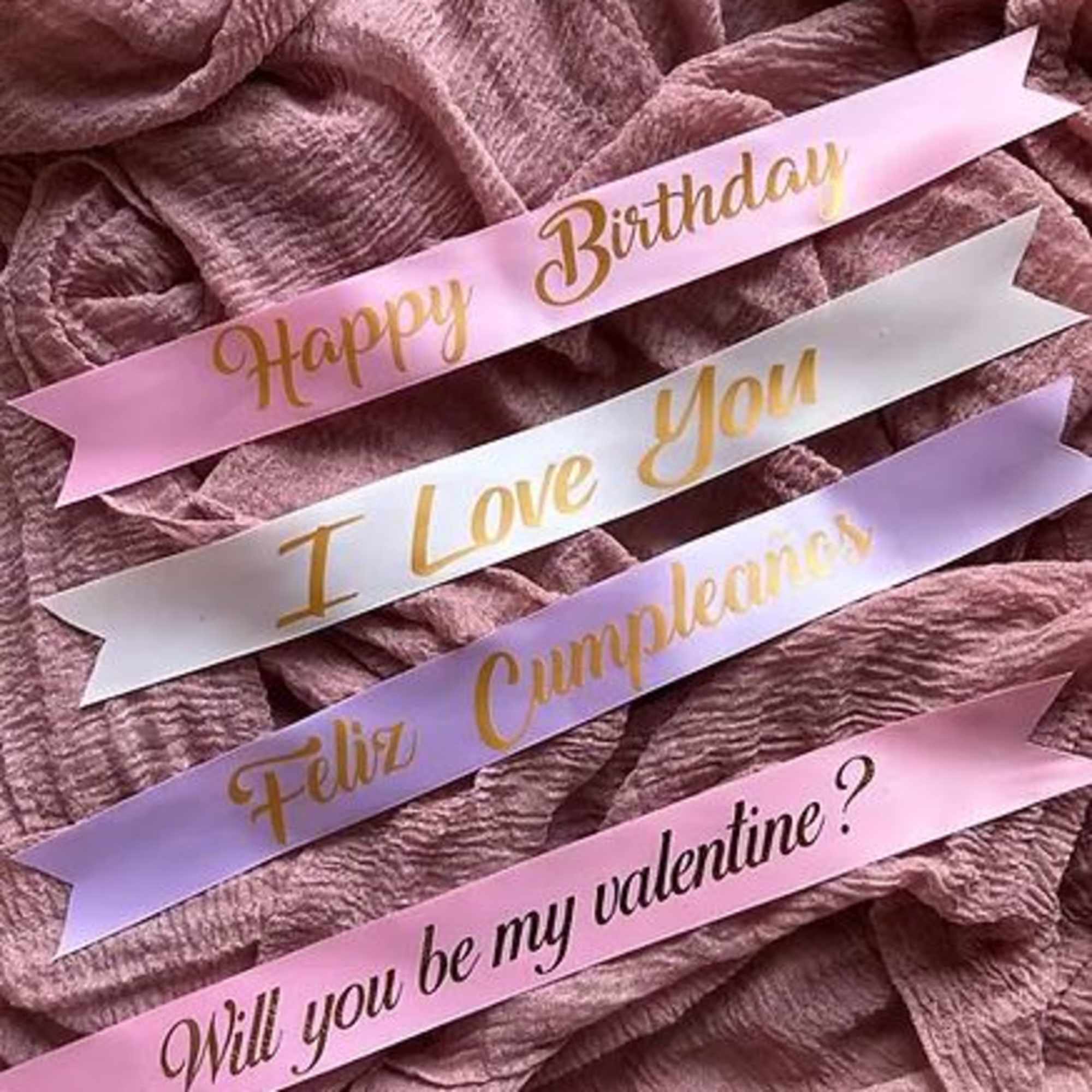 Ribbons, Butterflies and Small or Large Crowns