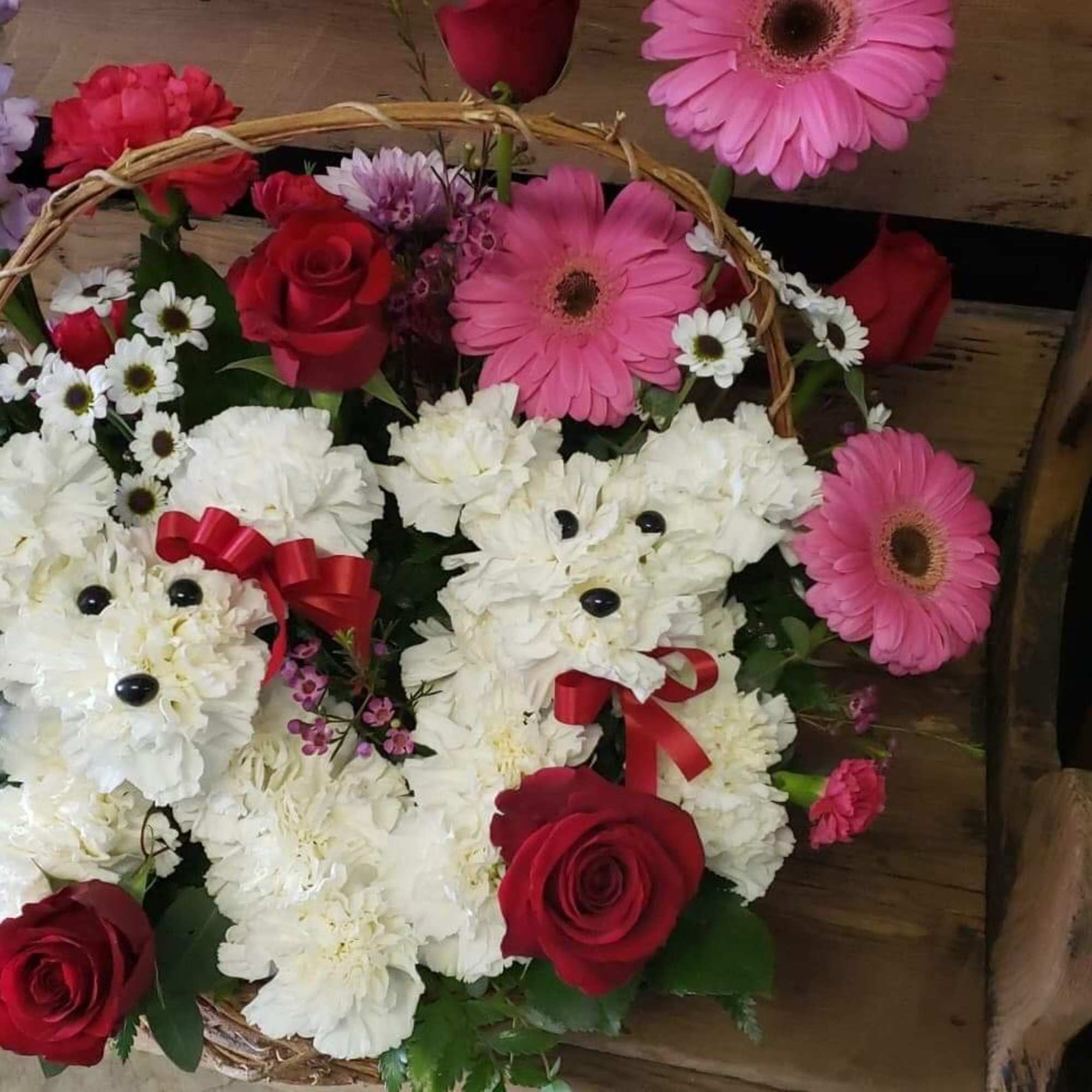 Make someone smile with this arrangement that represents the love between the