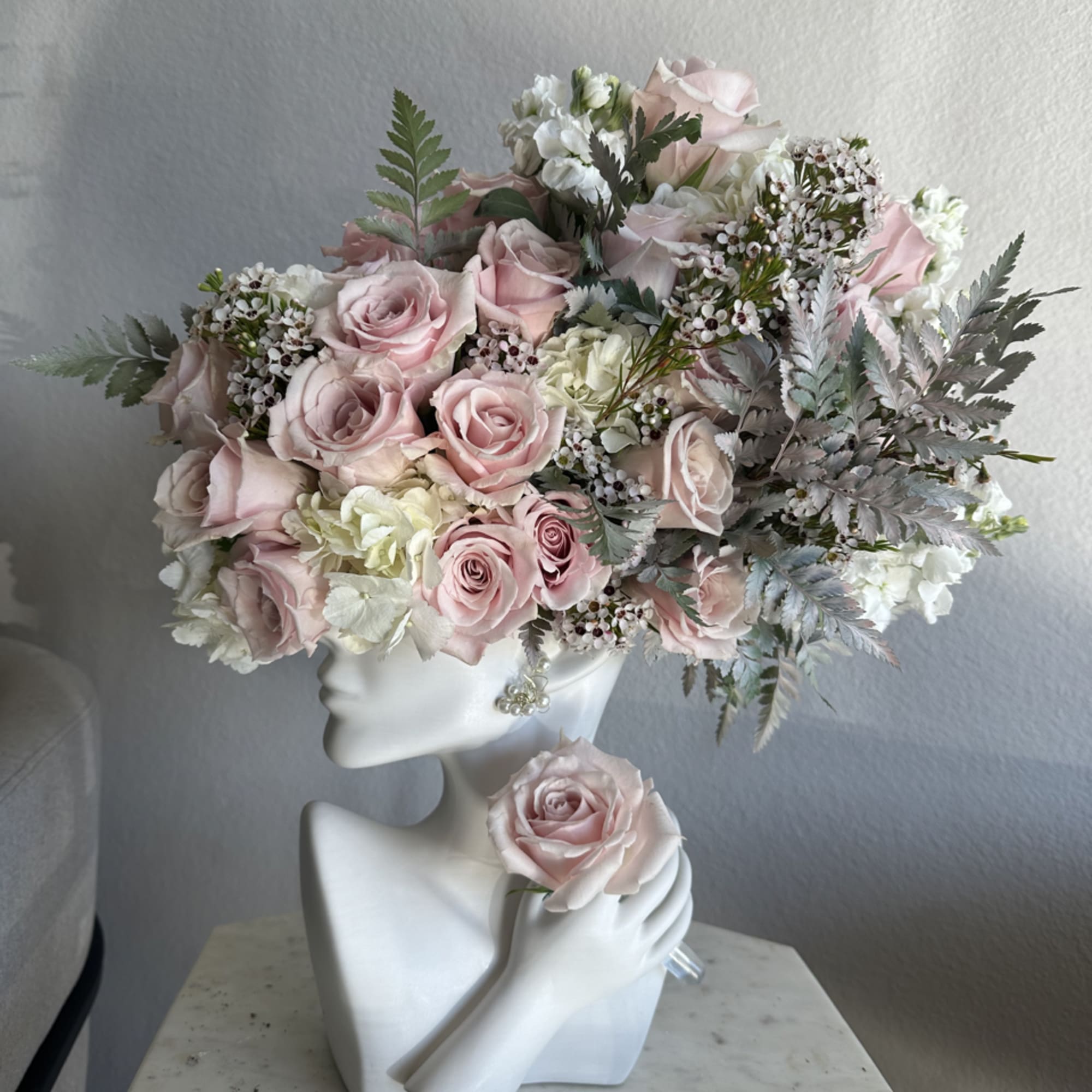 An arrangement dedicated to women of grace, featuring a collection of blossoms