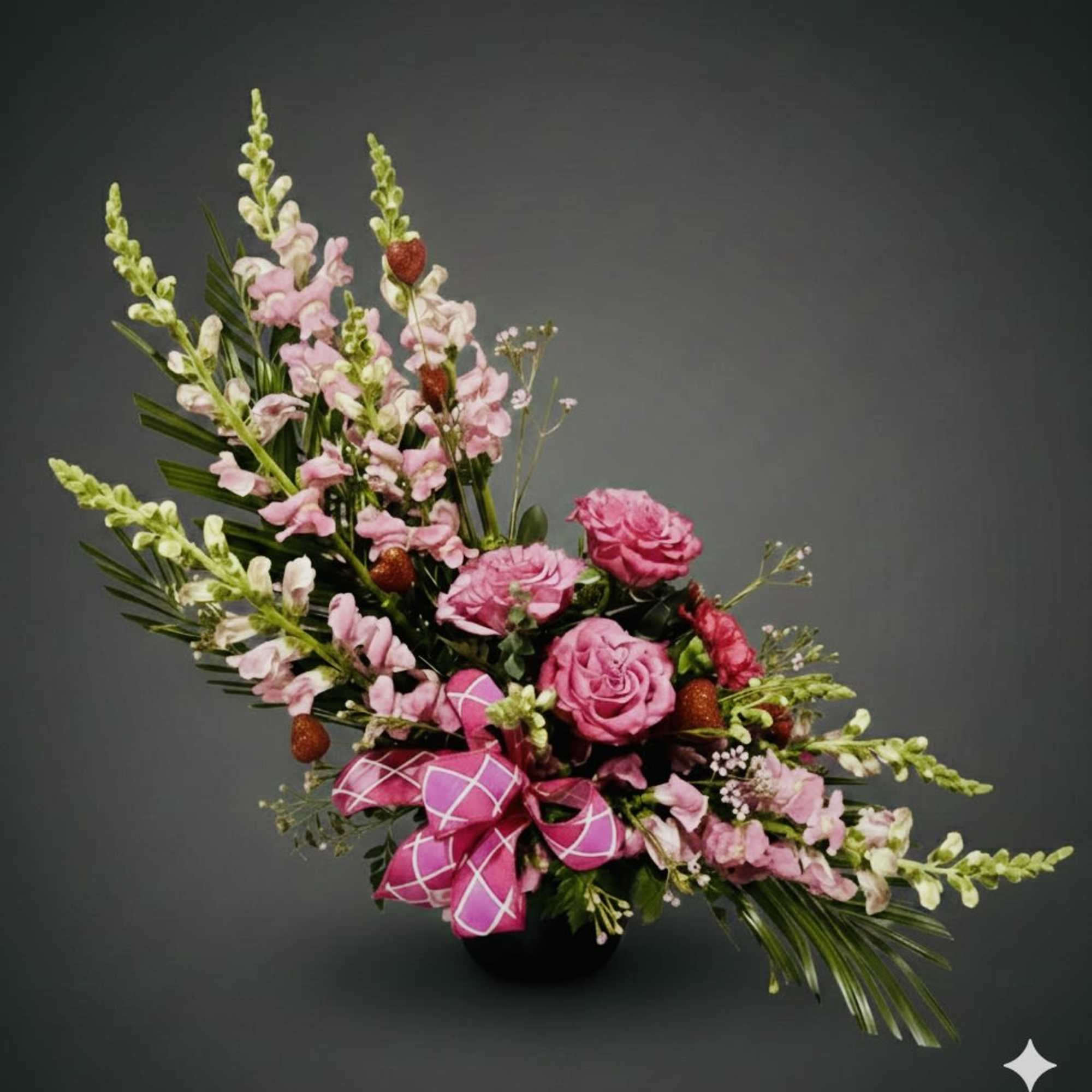 Crescent Caress:
 
A floral tribute to Manning, the "Crescent City" of Clarendon