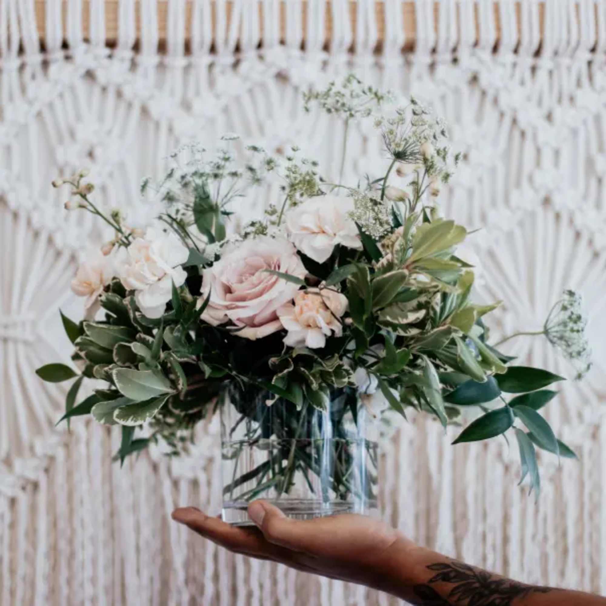 This Mother's Day, surprise Mom with the Blushing Beauty bouquet, a delightful