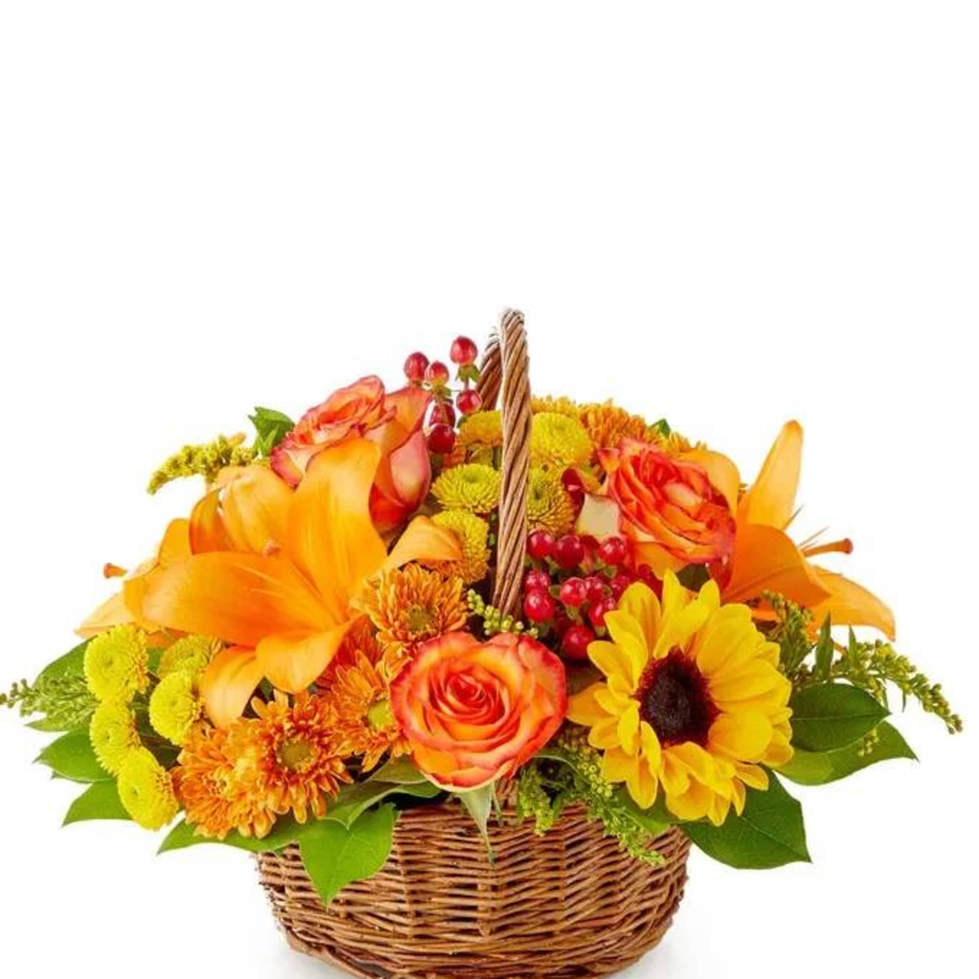 Fall Harvest Woven Basket