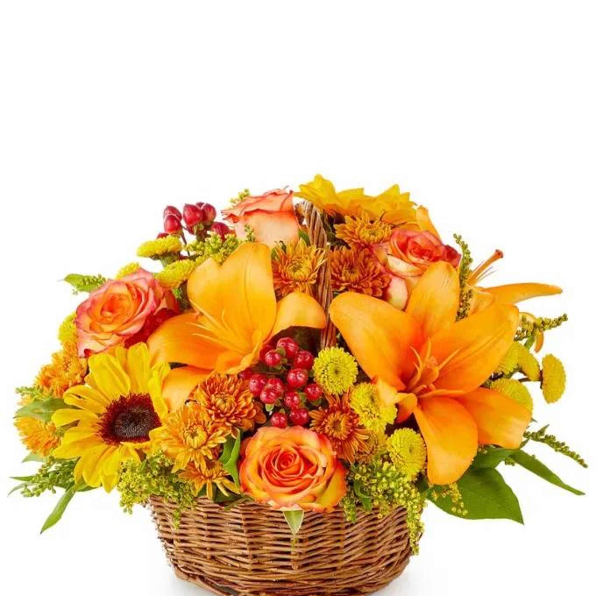 Fall Harvest Woven Basket