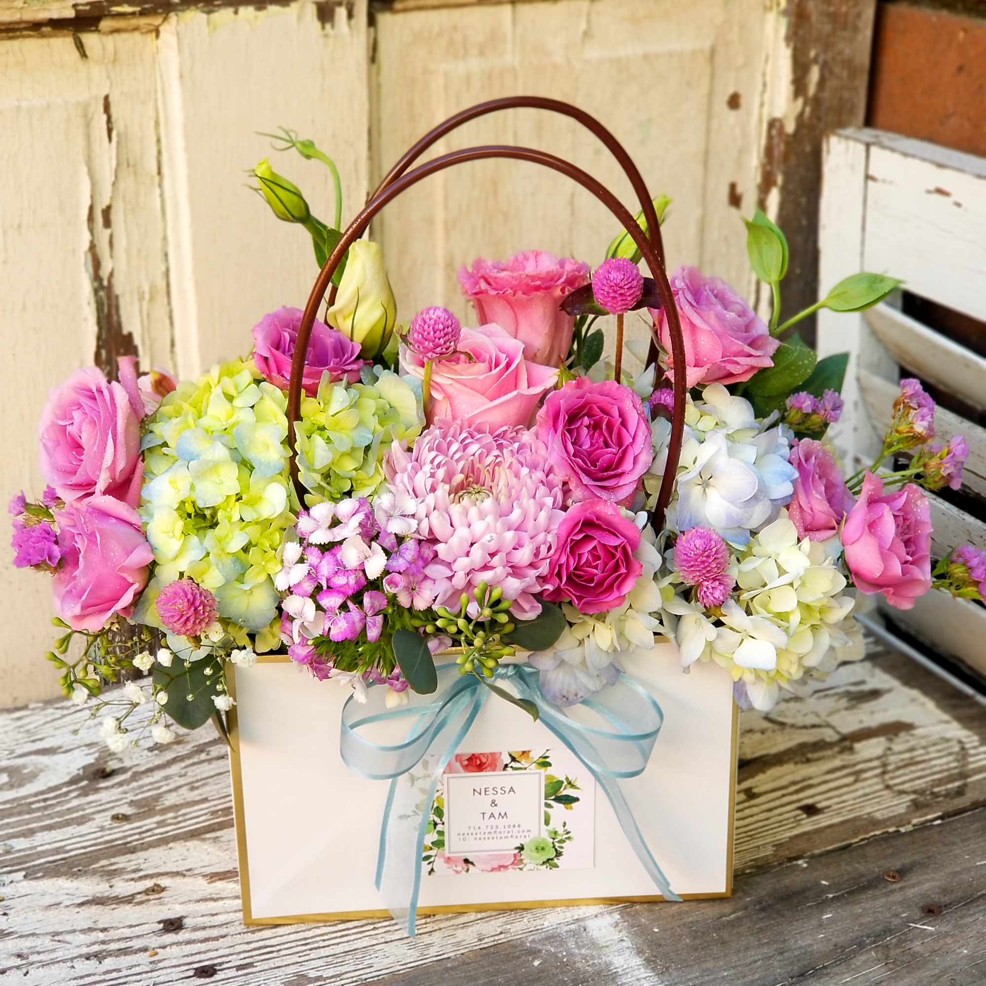 This is our signature arrangement. As a reminder, our arrangements are handcrafted