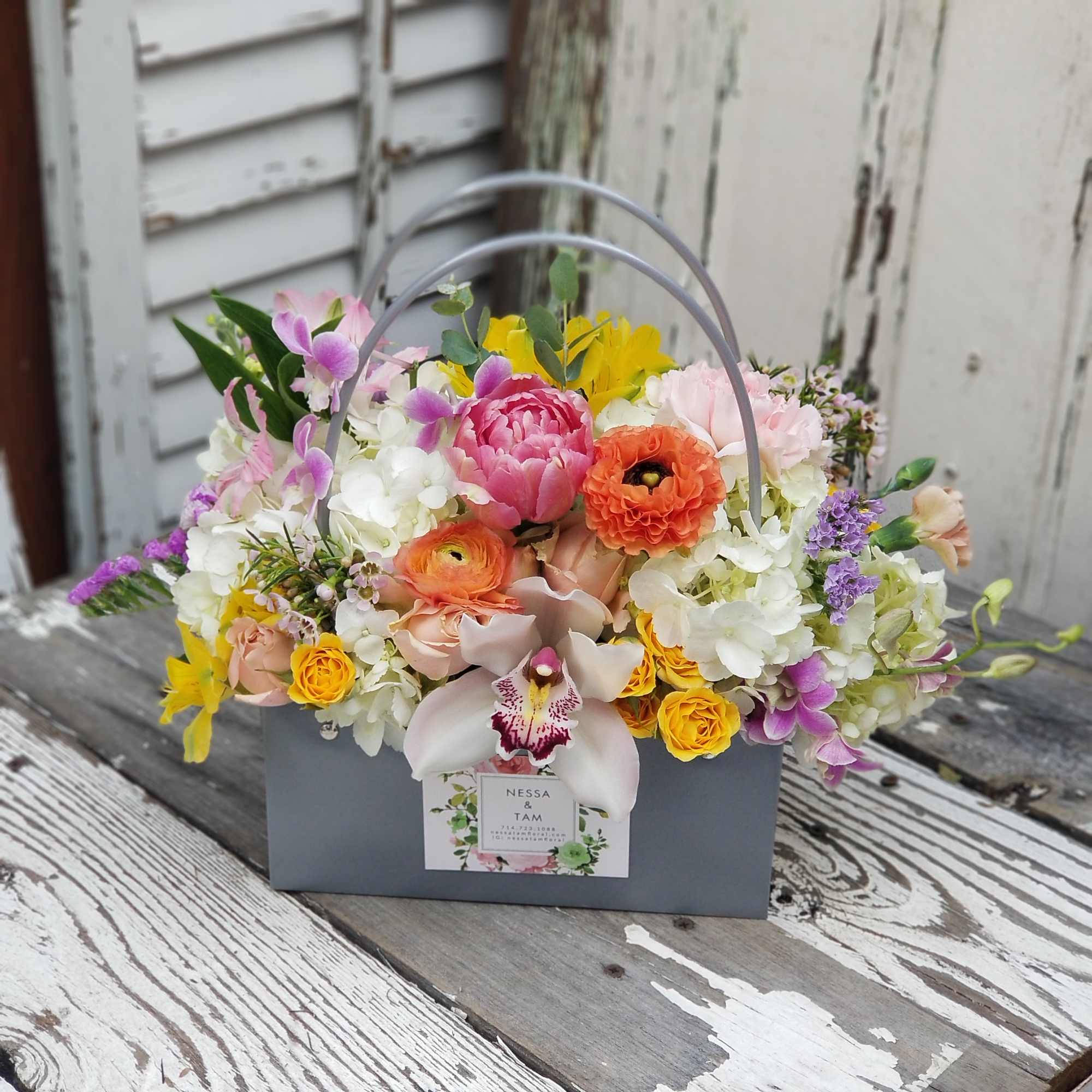 This is our signature arrangement. As a reminder, our arrangements are handcrafted