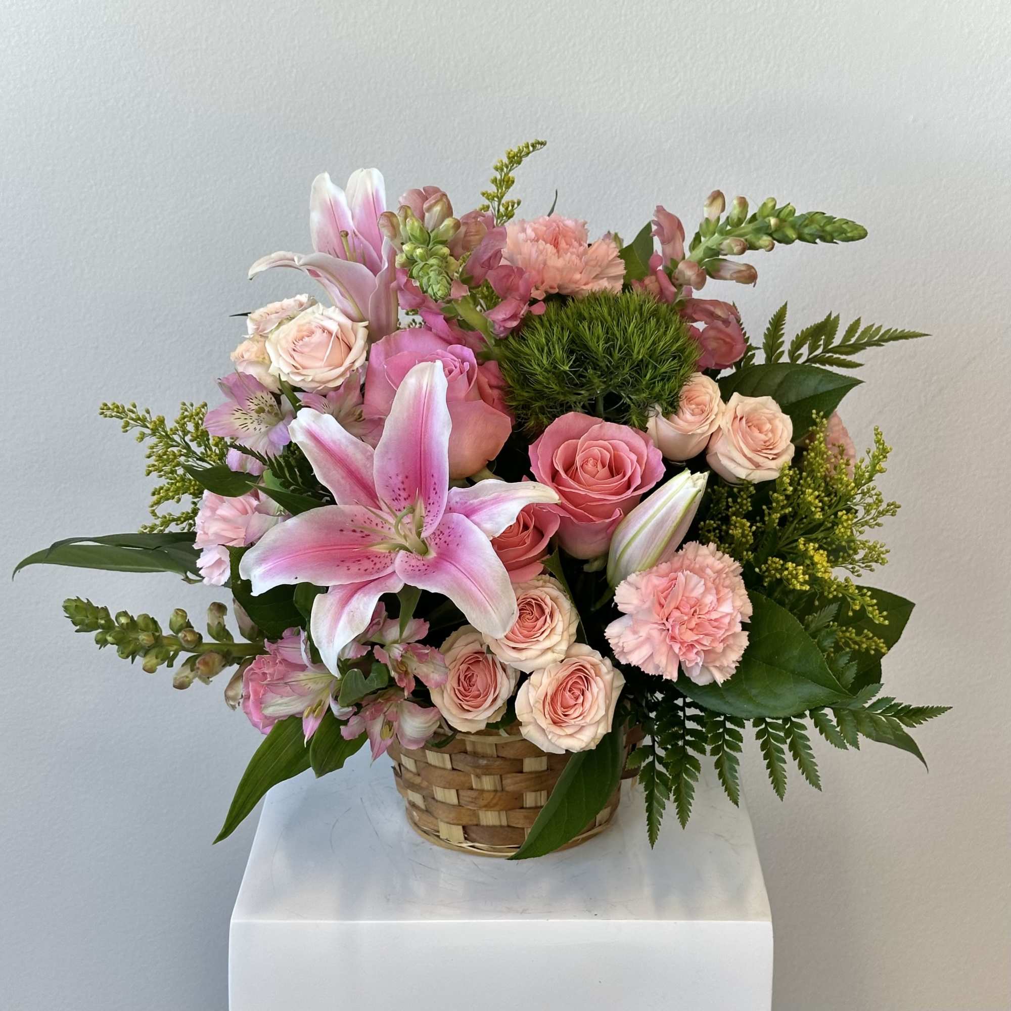 Discover the Beautiful Spirit Basket, a breathtaking floral masterpiece designed to uplift