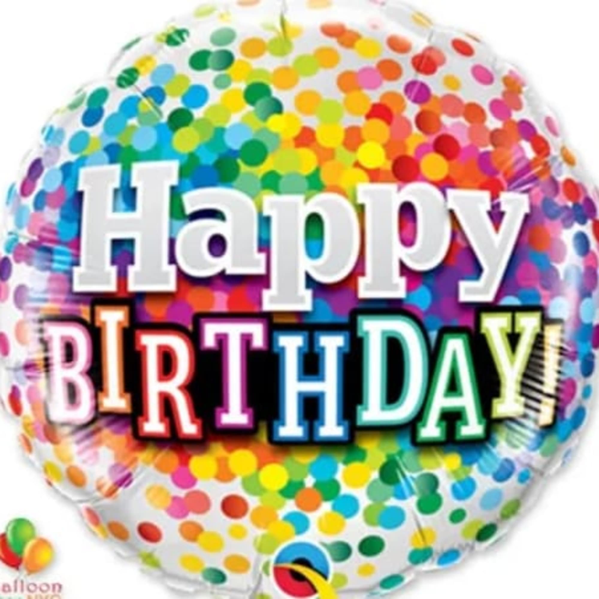 We have several occasions and varieties of Mylar (foil) balloons available from