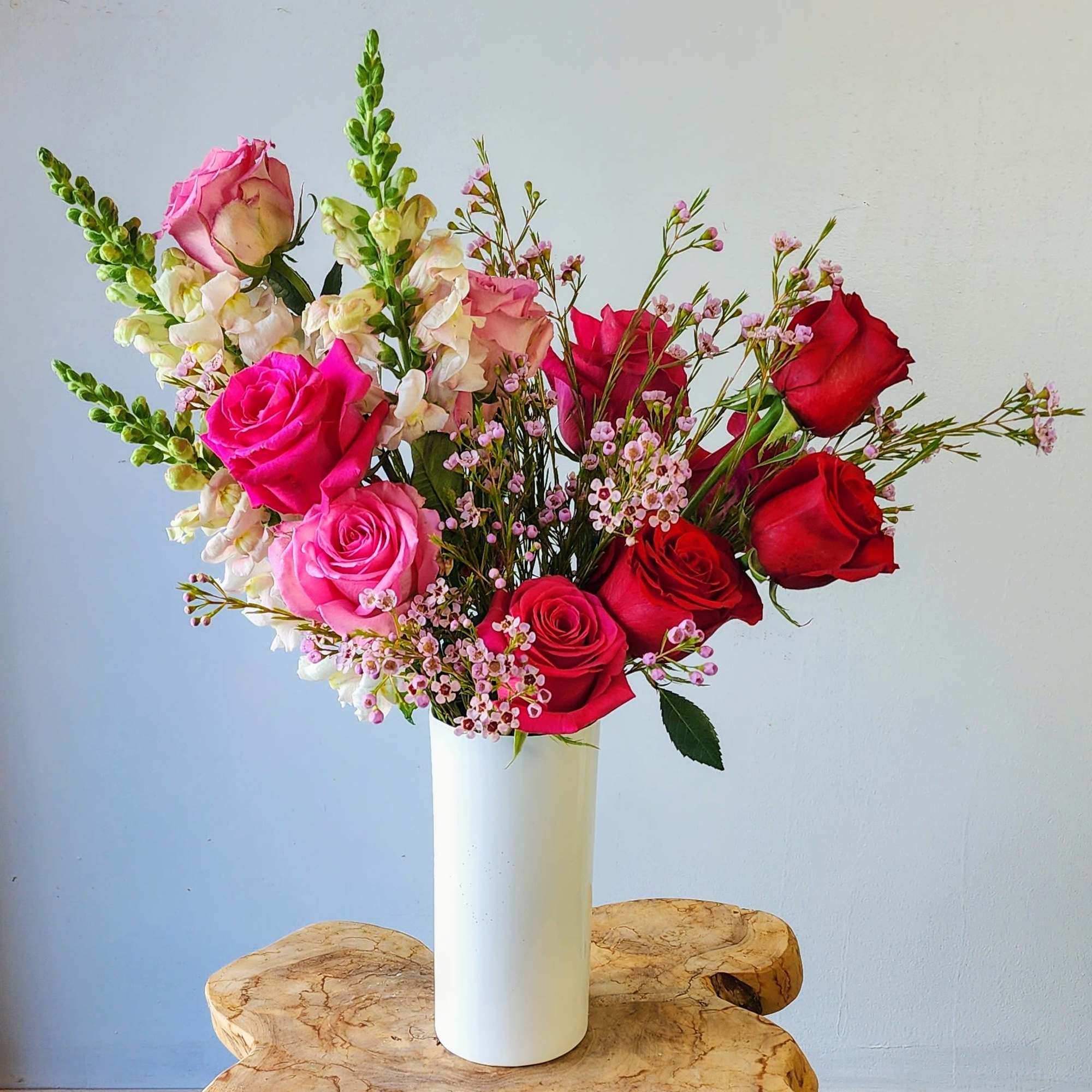 Endless Affection is our unique take on the traditional 12 dozen roses