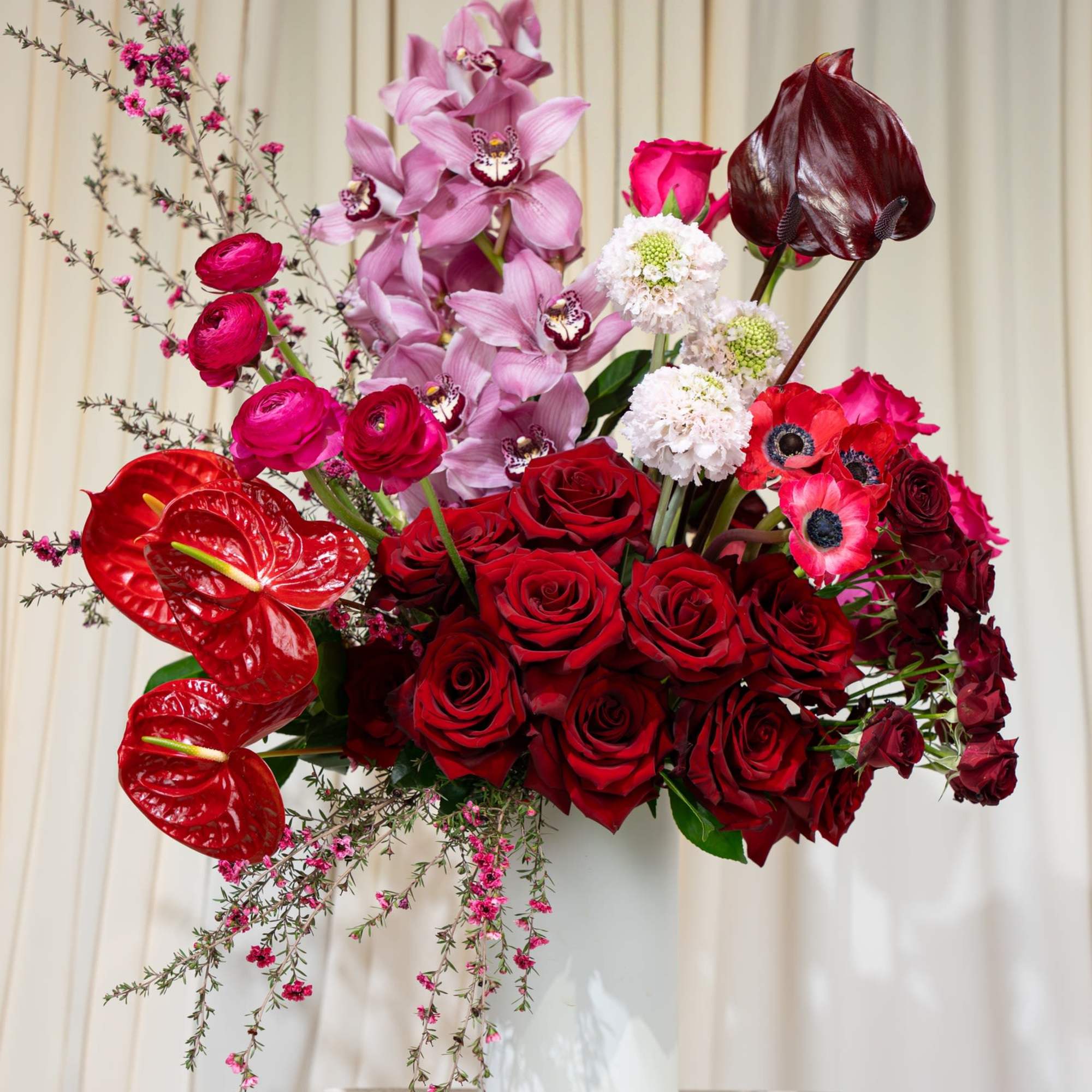 Extraordinary mix of premium florals 