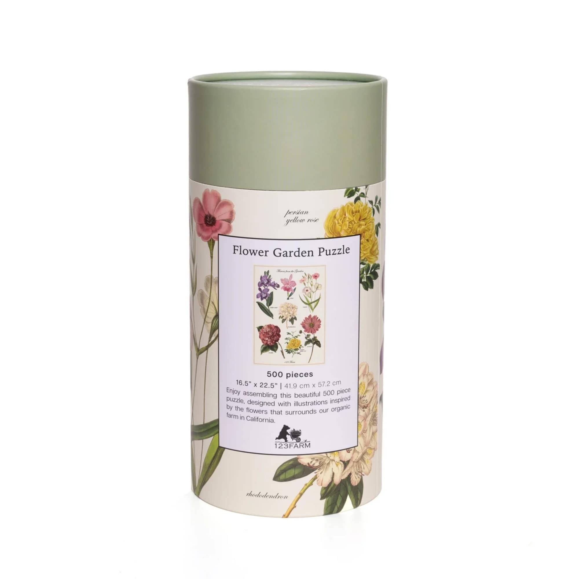 Enjoy assembling this beautiful 500 piece puzzle, designed with illustrations inspired by