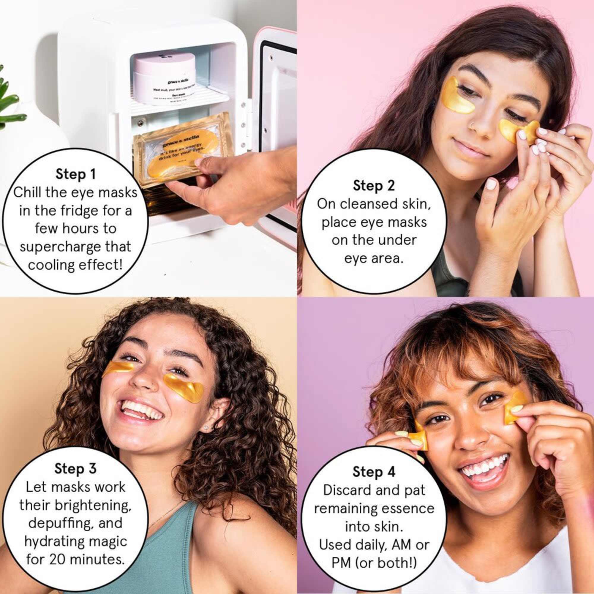 Superhero eye masks that have cooling and de-puffing powers to revitalize your