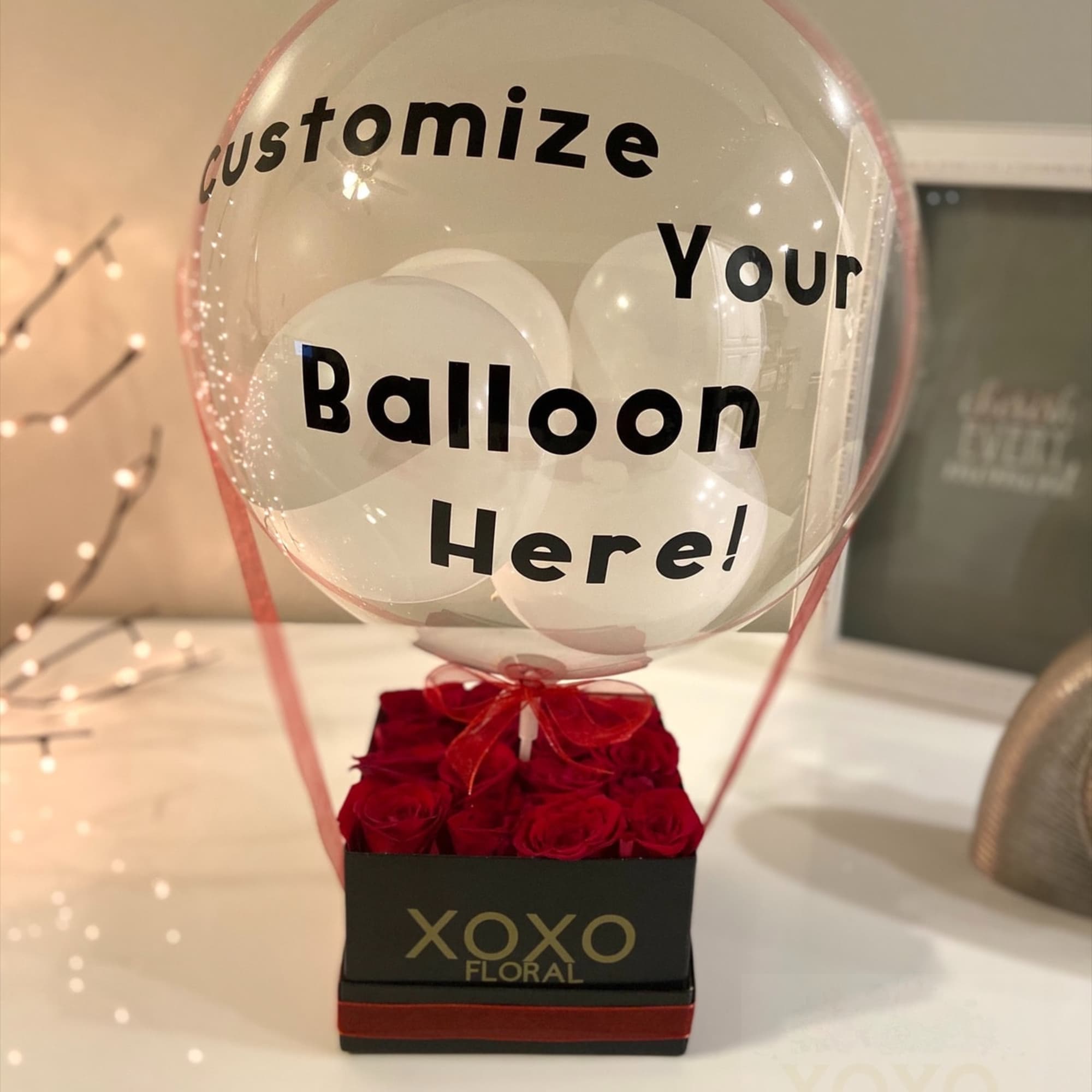 Our luxury, handcrafted flower box arrangement makes the perfect gift for any