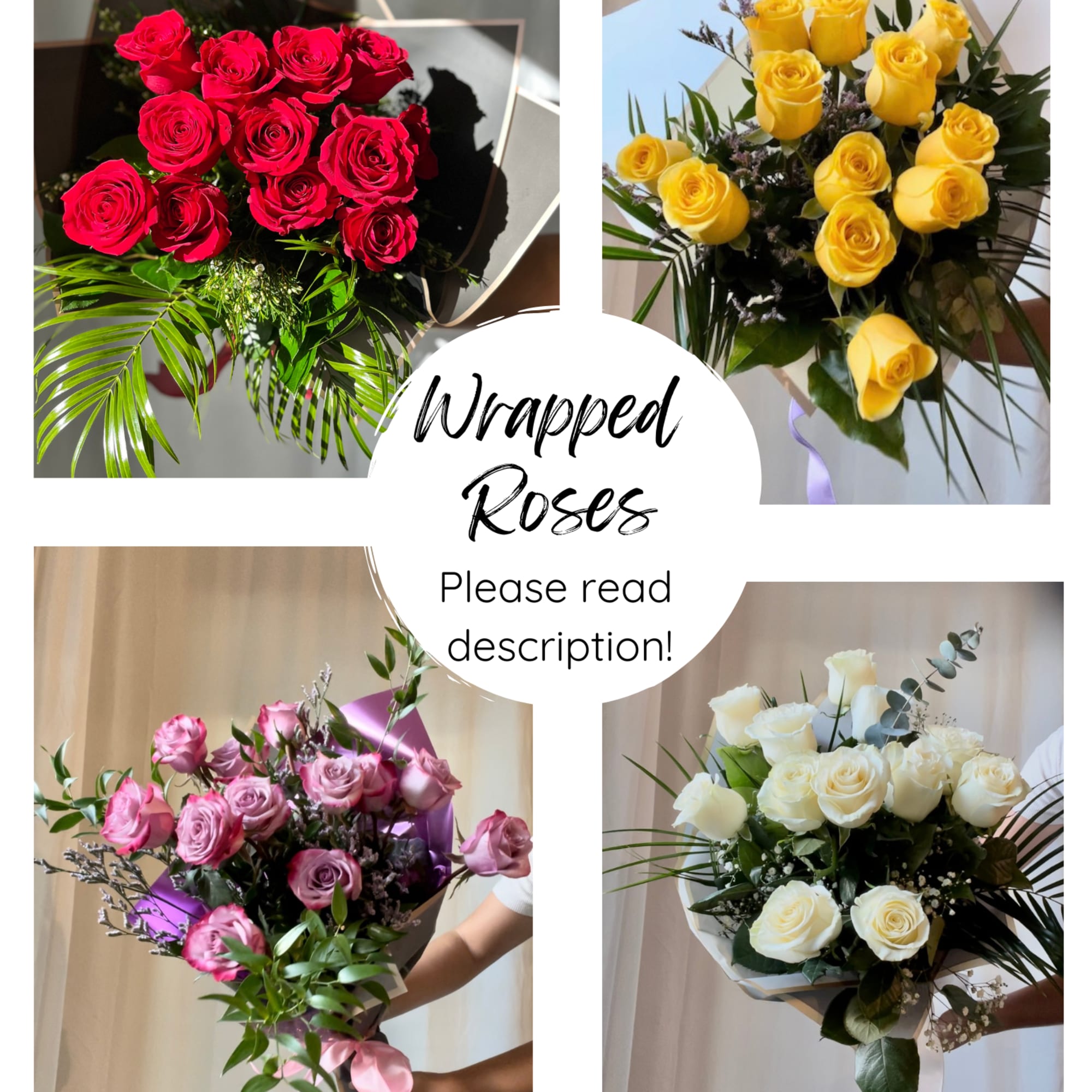 Featuring luxurious roses arranged in lush greenery, wrapped in premium paper and