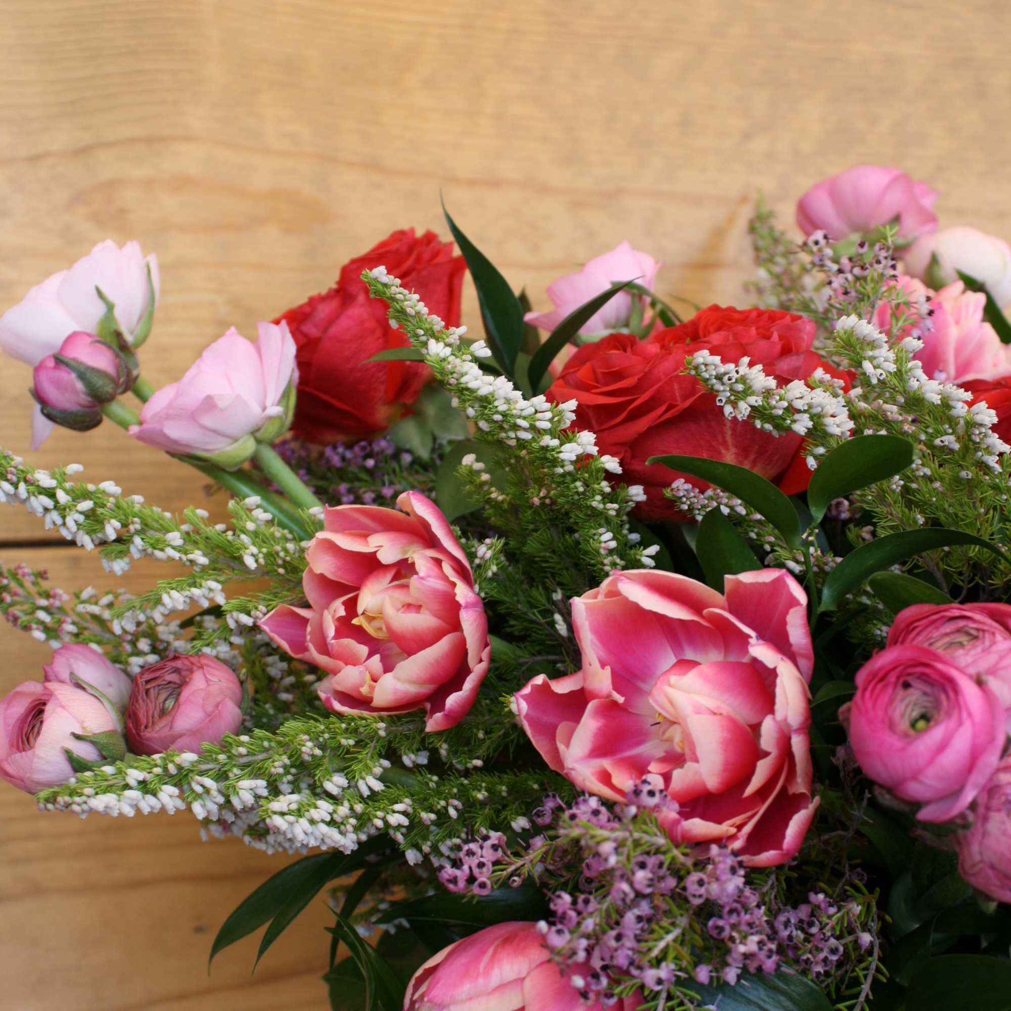 Valentine's Day 2019 Collection, stunning vase filled with the seasons favorite red