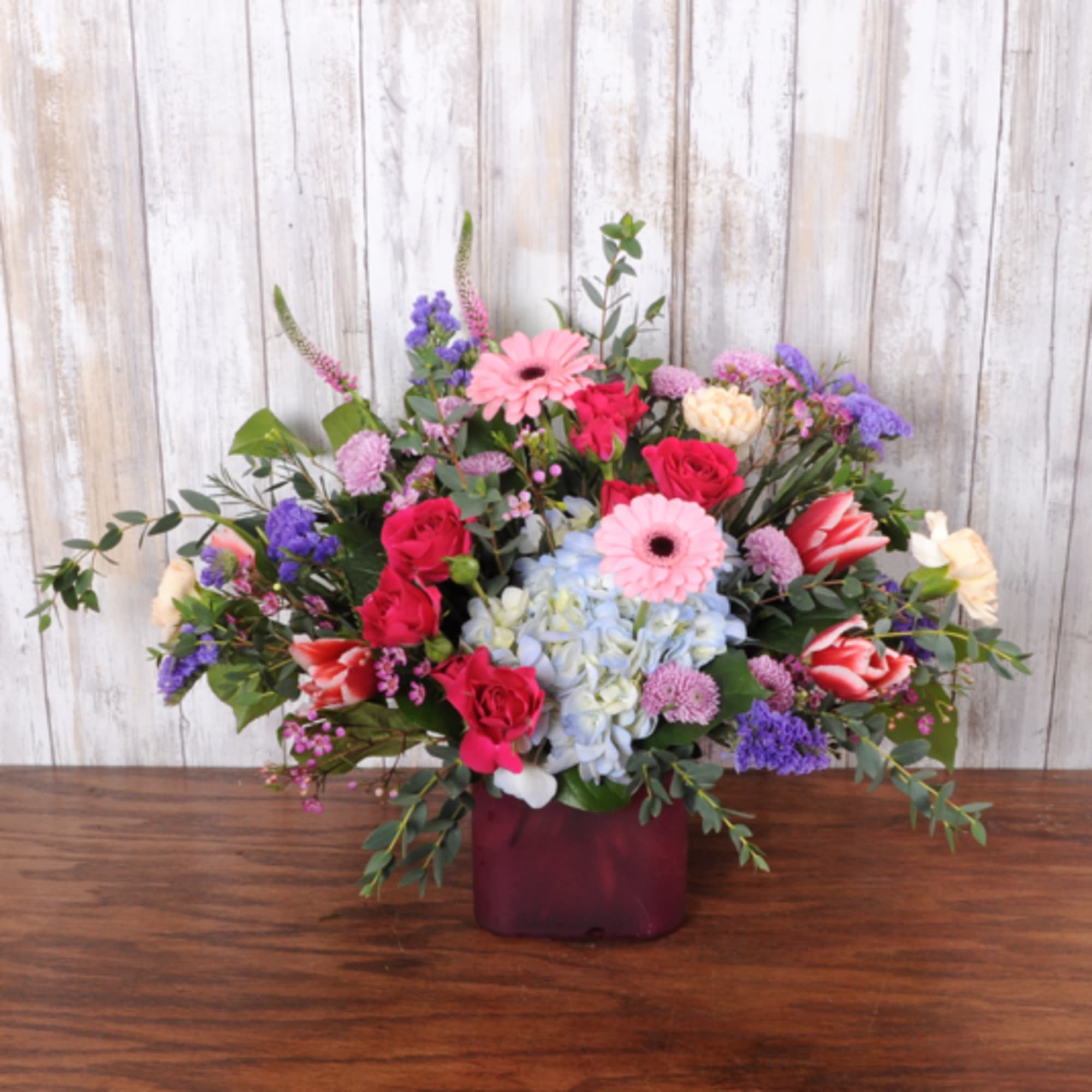 Beautiful pinks and purples for a special someone! 