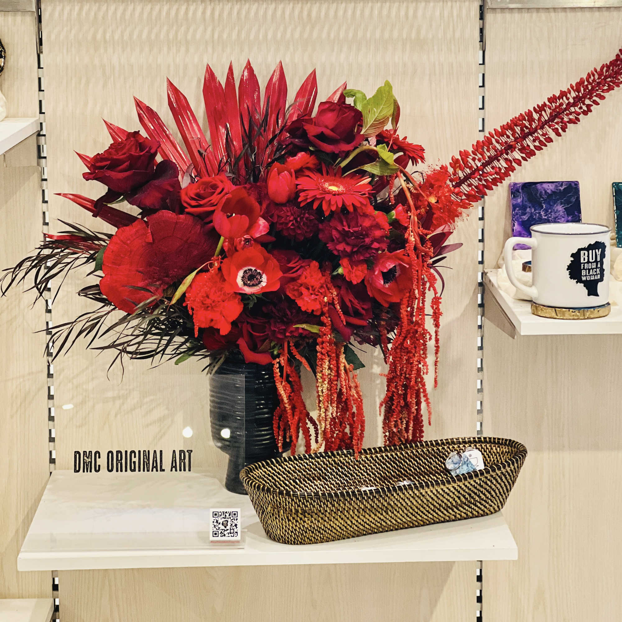 These will be designer choice red roses. The design will be similar