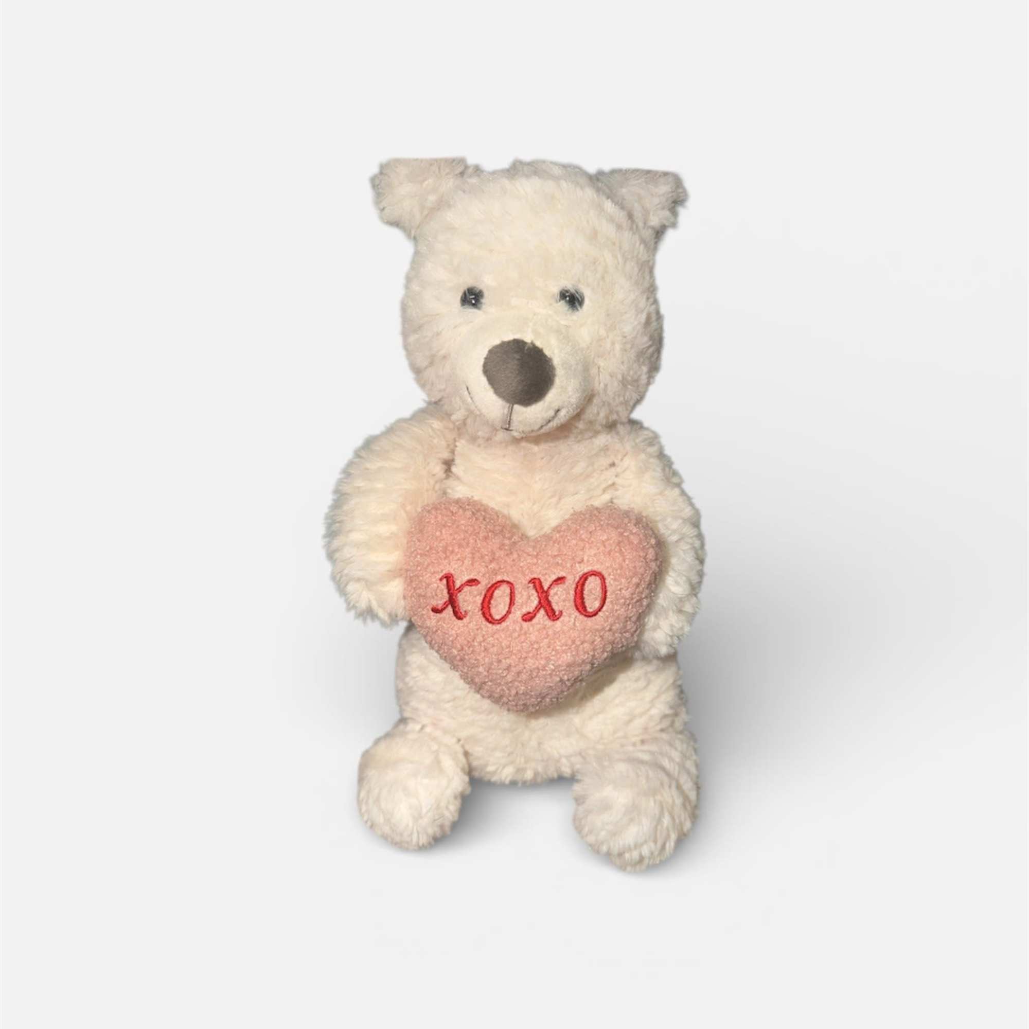 Show your love with this adorable trio of plush love: a cuddly