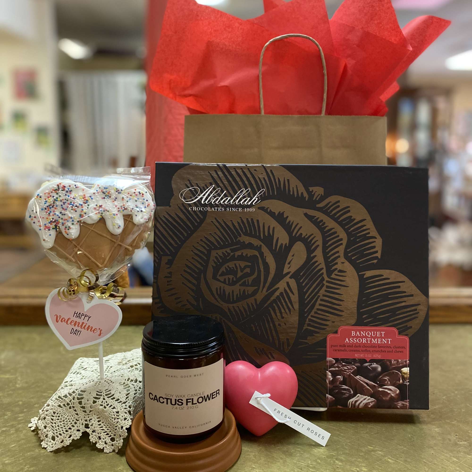 Surprise your special someone with this EXTRA sweet bundle! Includes a large