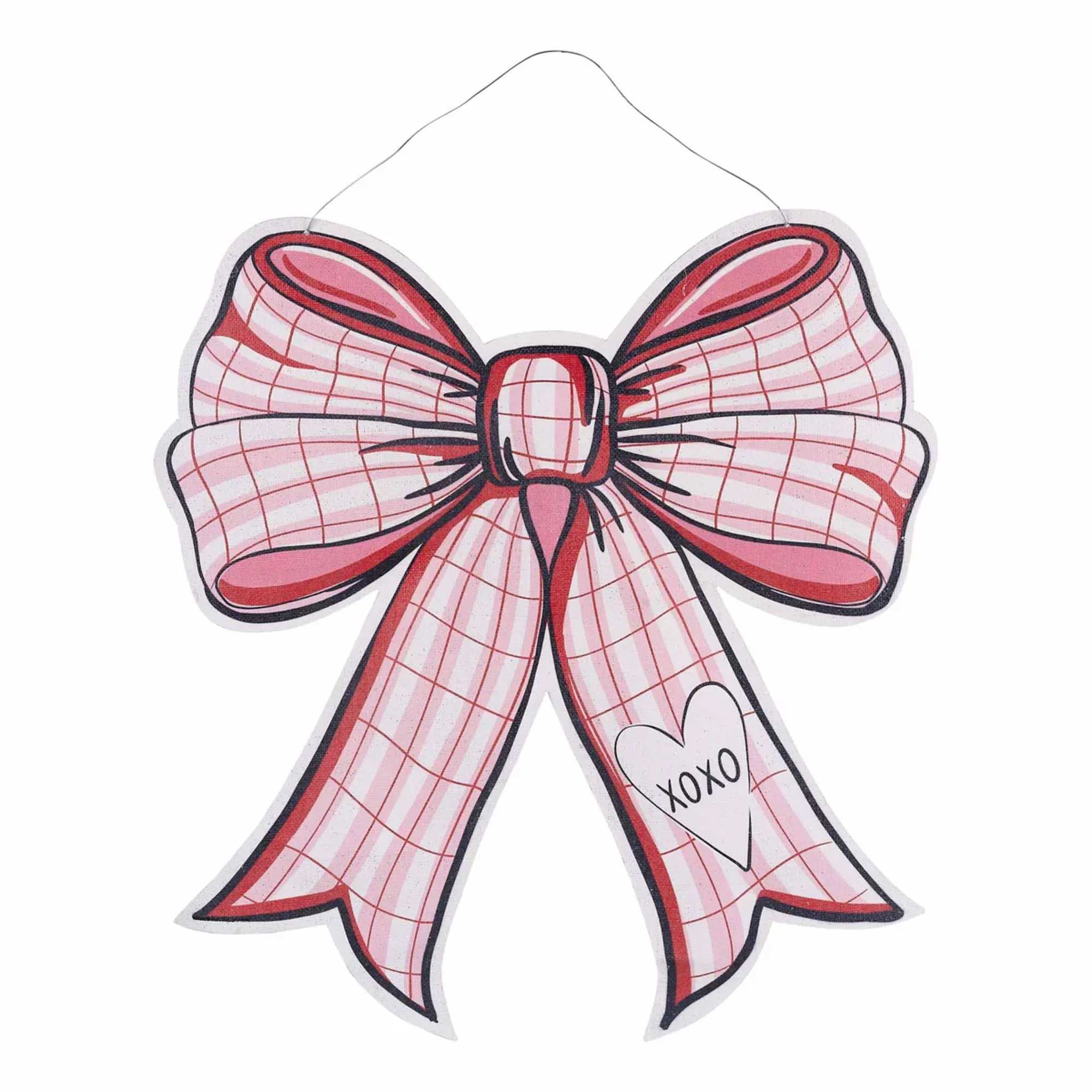 Add festive flair to your home year-round with the XOXO Bow/Merry Christmas
