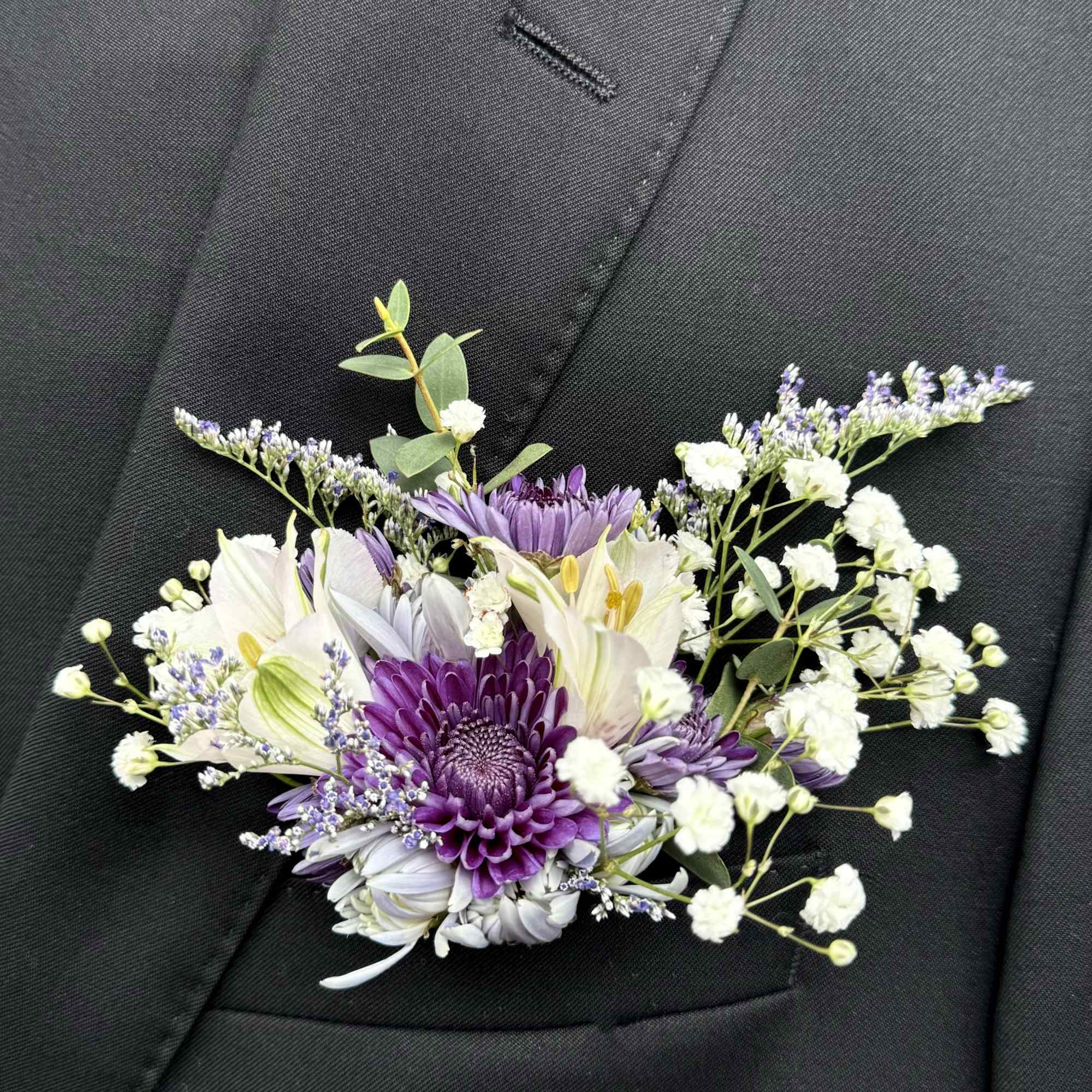 A youthful and elegant design especially created by the Florist. Flowers are