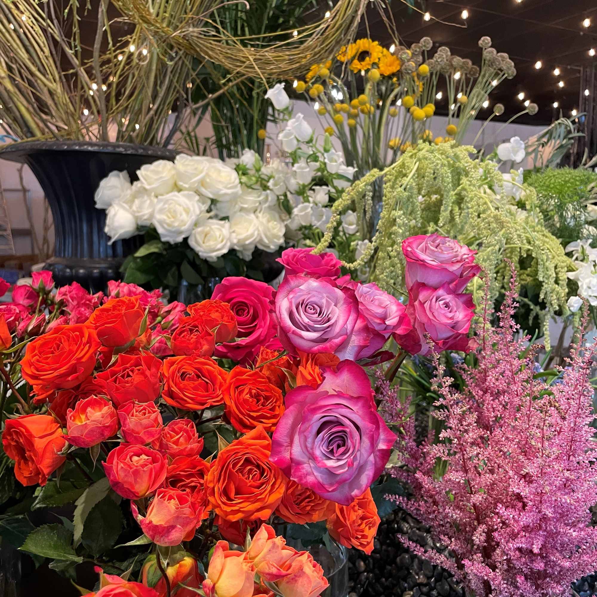 Beautiful combinations of our 2023 Valentine&rsquo;s Day flower pallet. With over 20