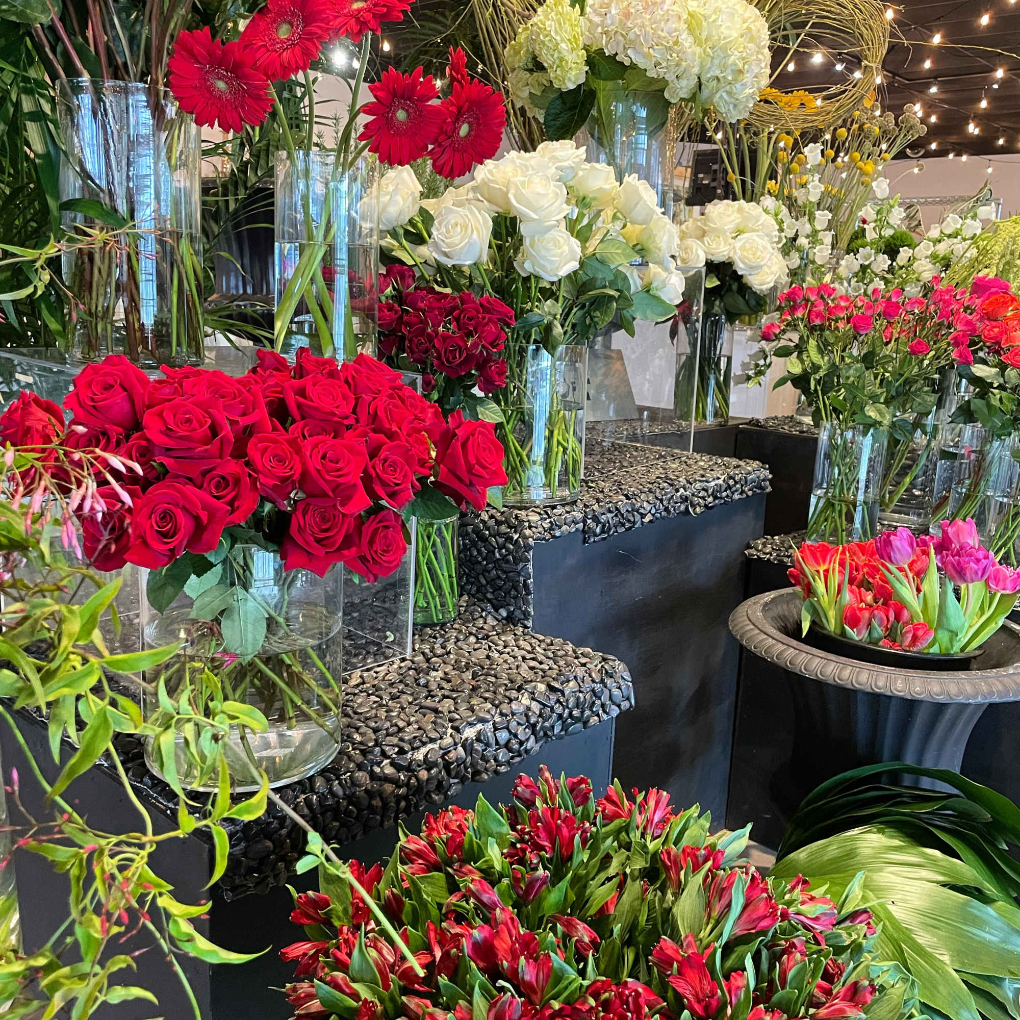 Valentine's Day designer's choice with a modern design sensibility in clear glass.
Our