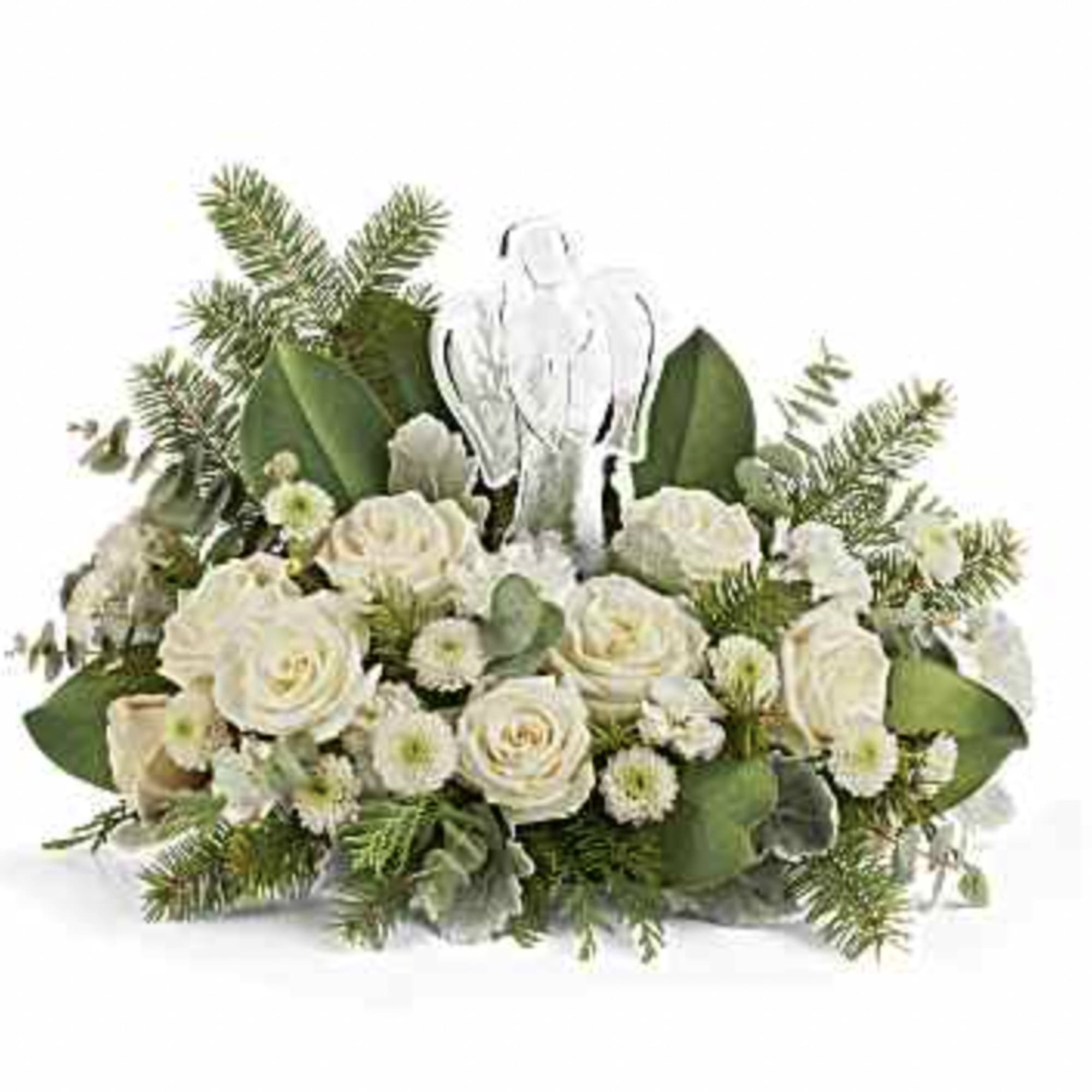 Light of Love Bouquet offers a serene expression of the season. Elegant