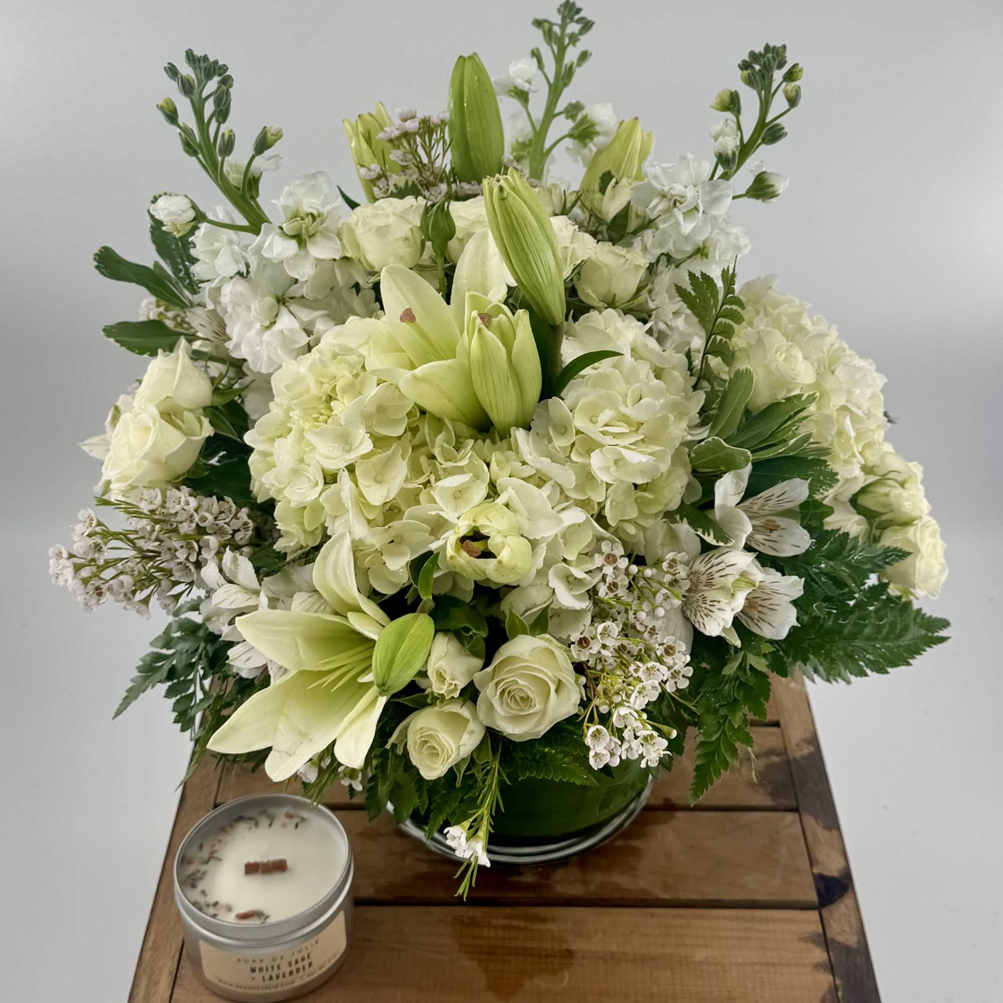 Step into the serene glow of the night with our "Moonlight" floral