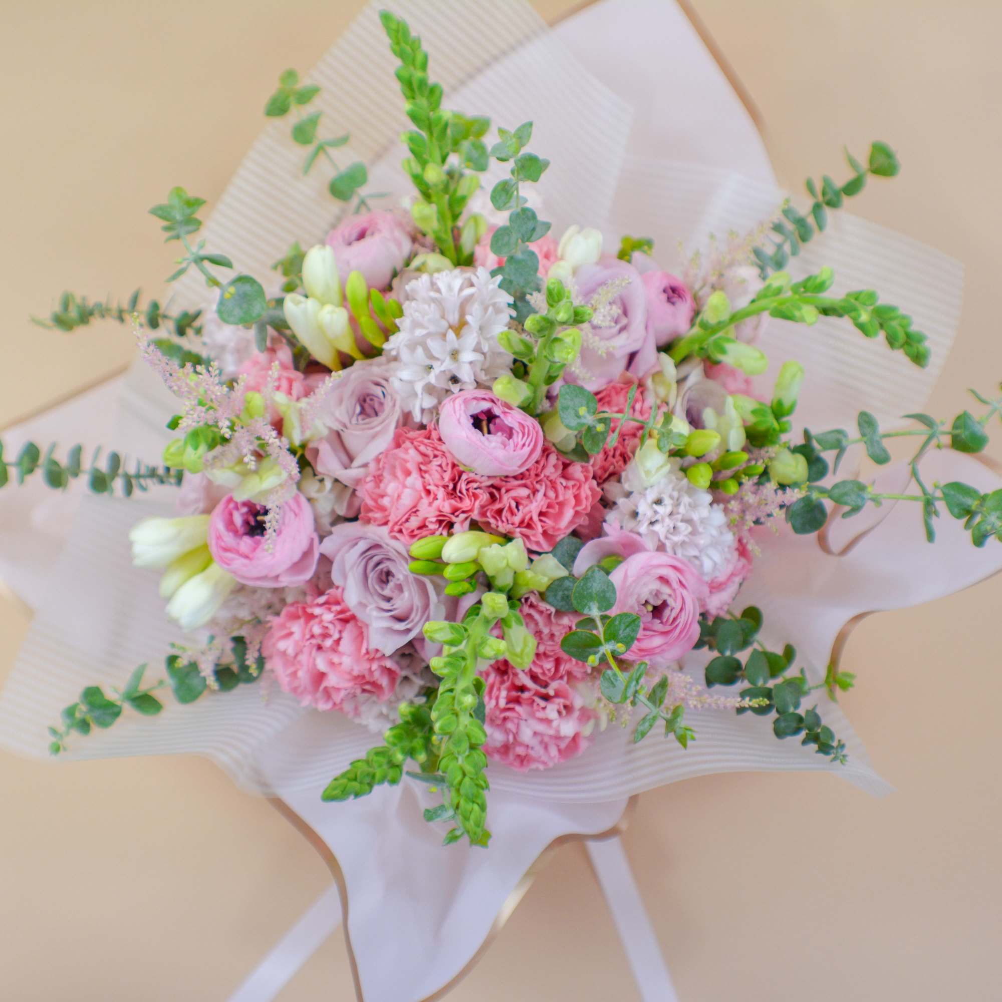 An array of bright and colorful stems lives up any space in