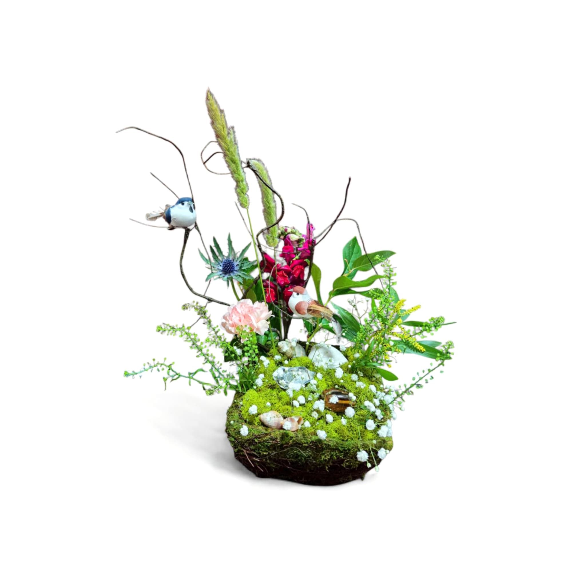 This sweet capture of nature's tranquility is a great way to bring