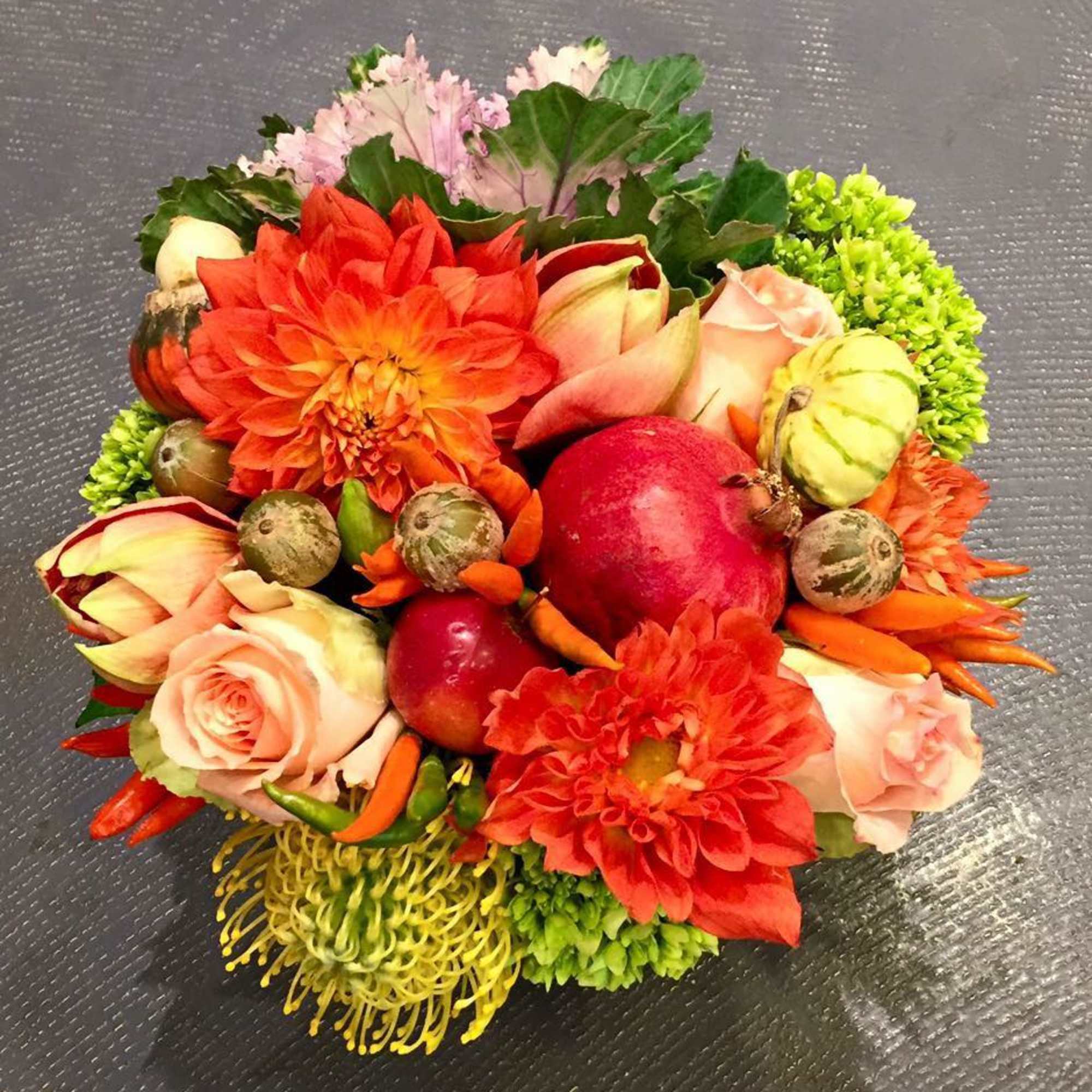 Fresh peach and pink delight! in Scarsdale, NY | Colonial Village