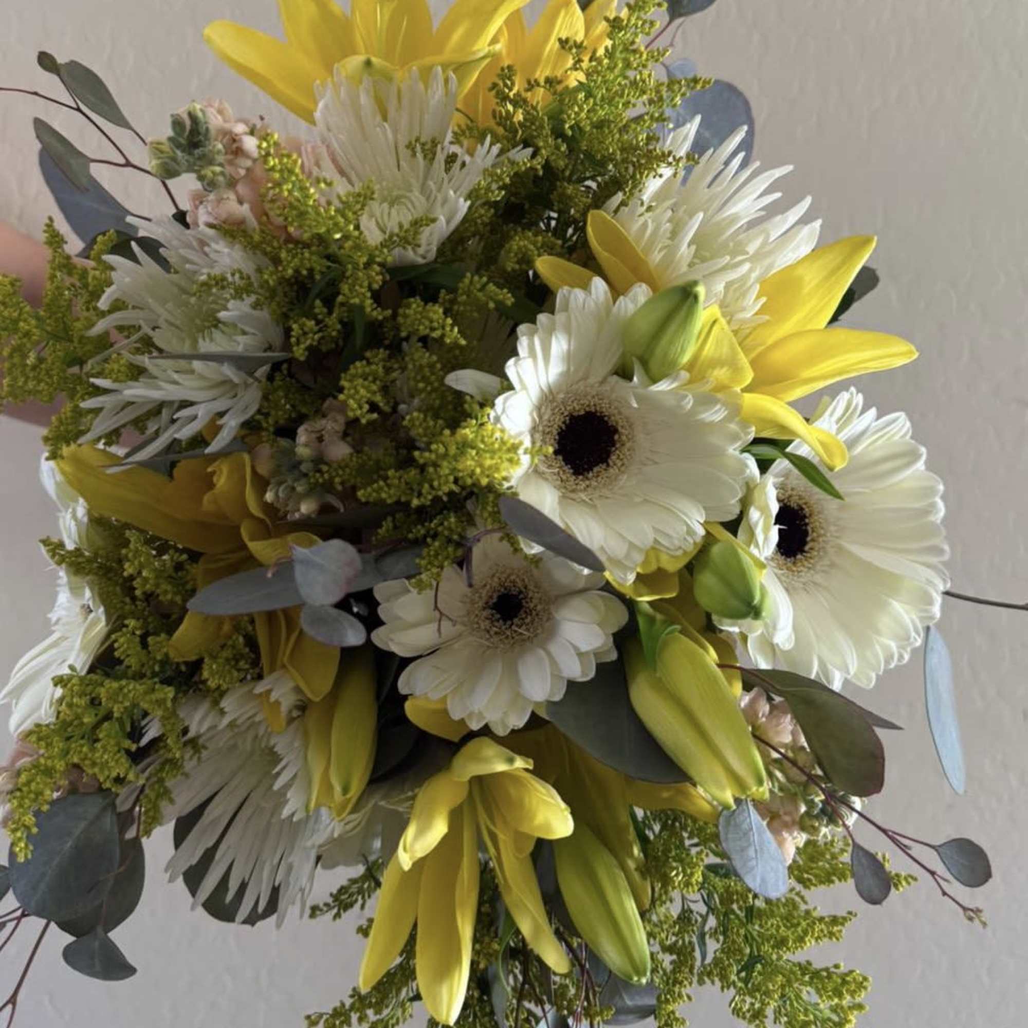 Send some sweet and warmth with this vibrant bouquet!  combines wonderful