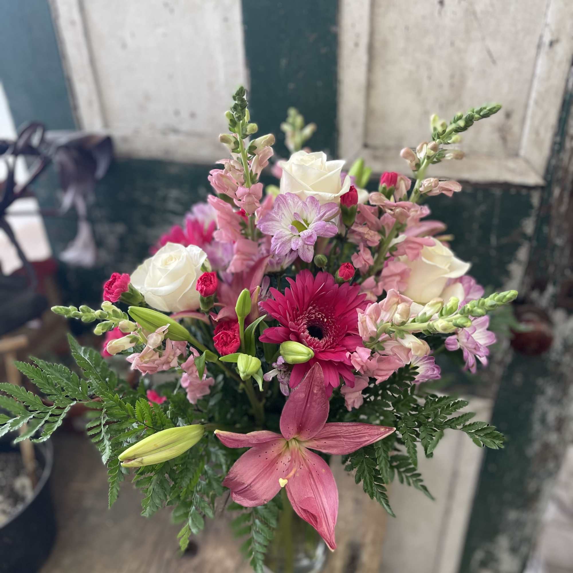 Show her how happy you are to have her in your life.