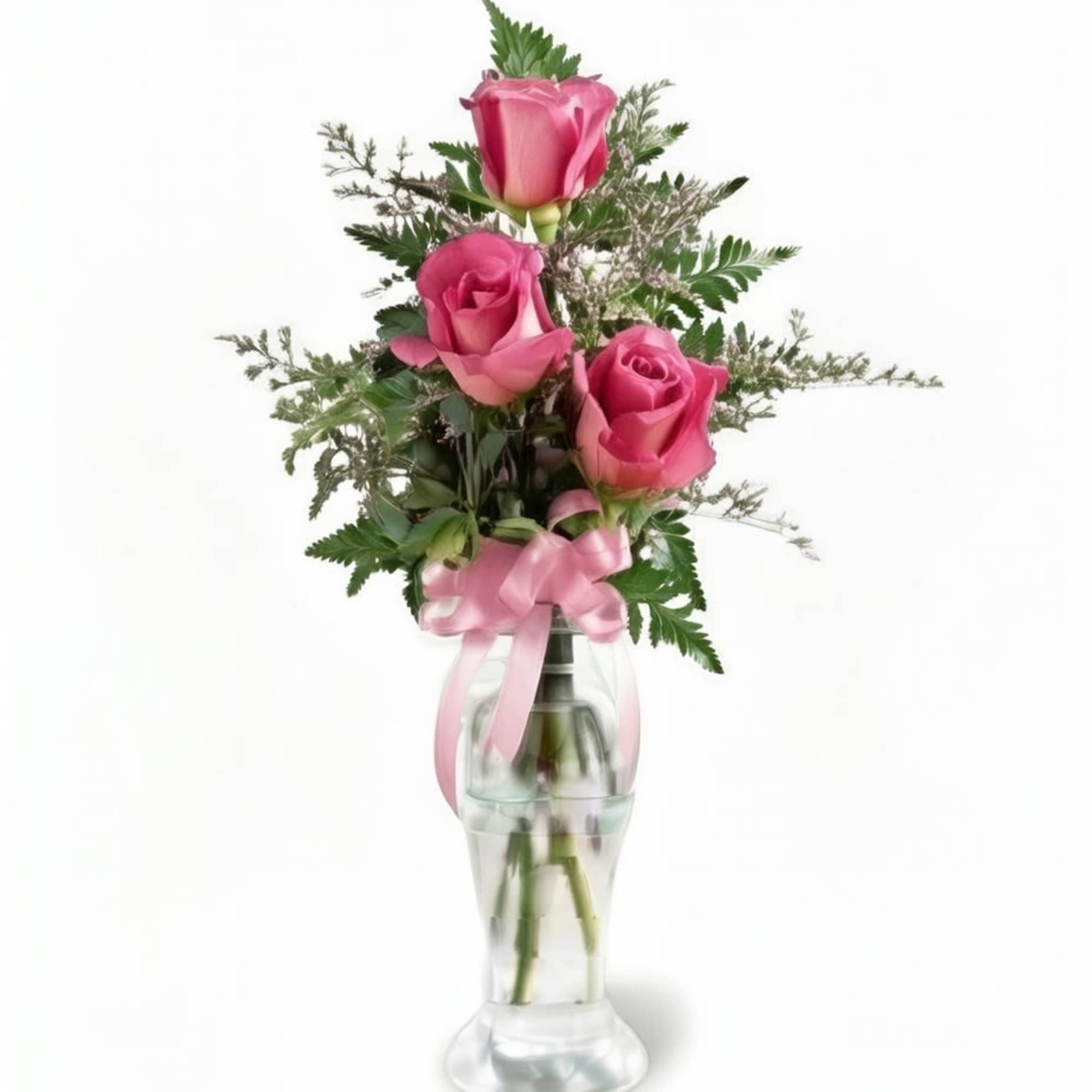 A perfect expression of understated elegance, this charming arrangement features three premium