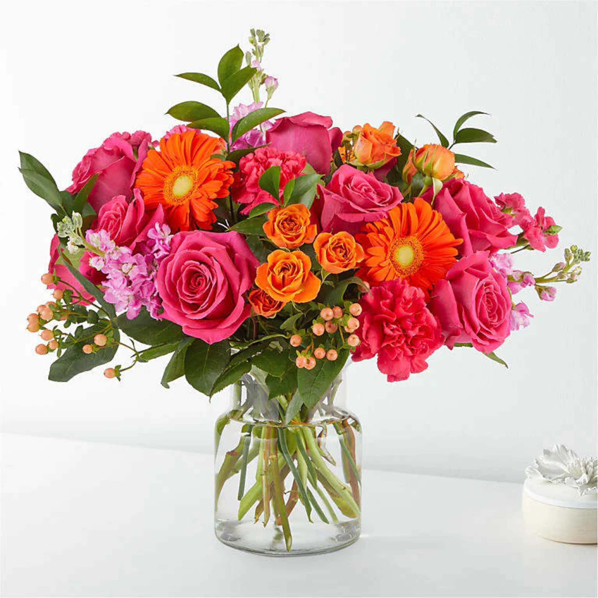 The Fiesta Bouquet is composed of a lively mix, fit to celebrate