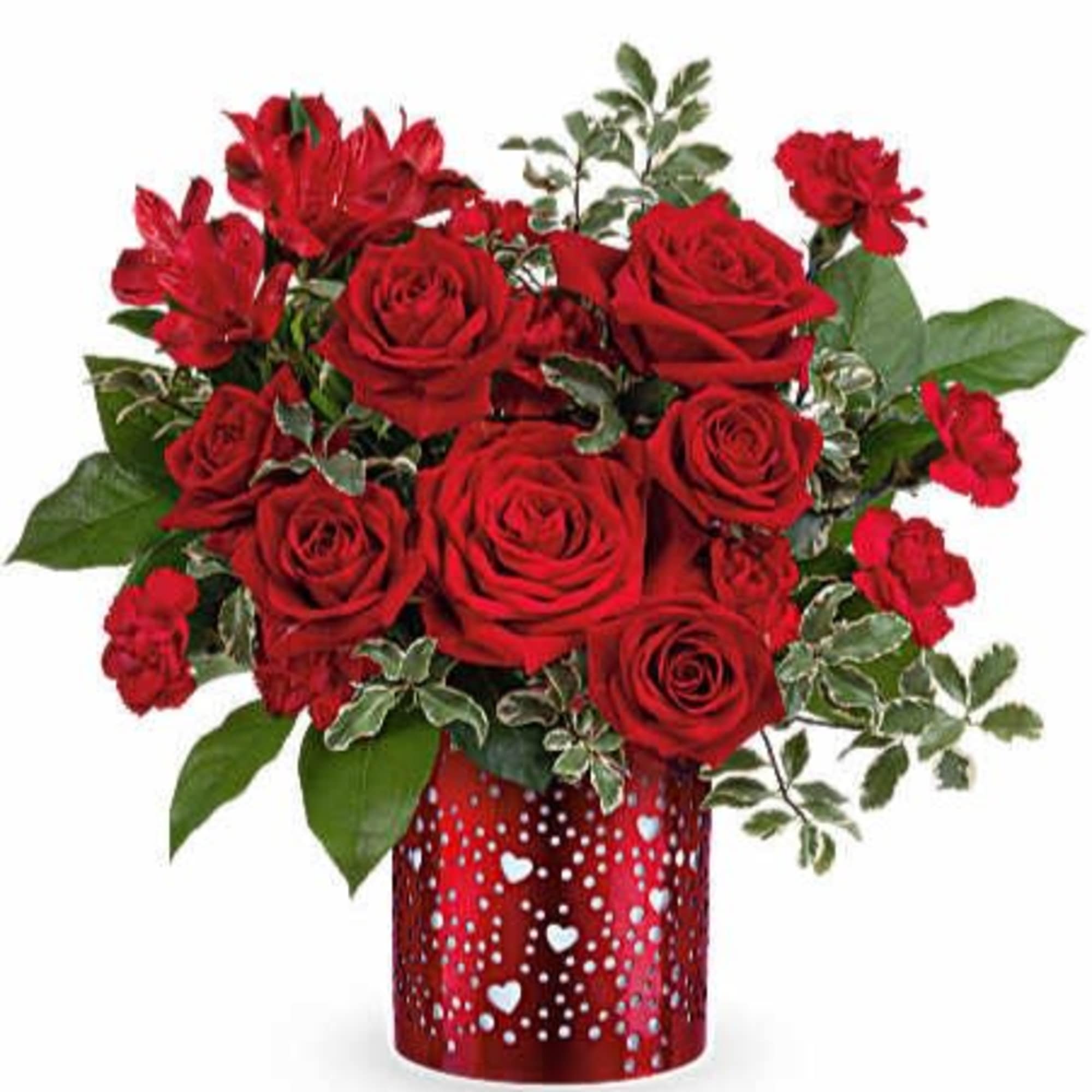 Let your love shine with Teleflora's I Heart You Bouquet, featuring a